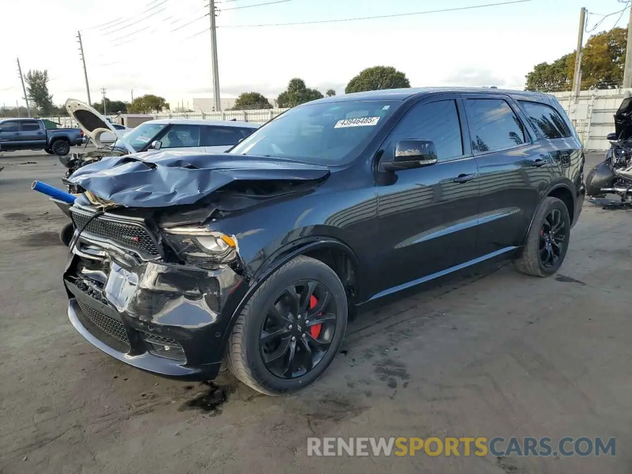 1 fotografías del automóvil dañado 1C4SDHCTXKC598827 DODGE DURANGO 2019