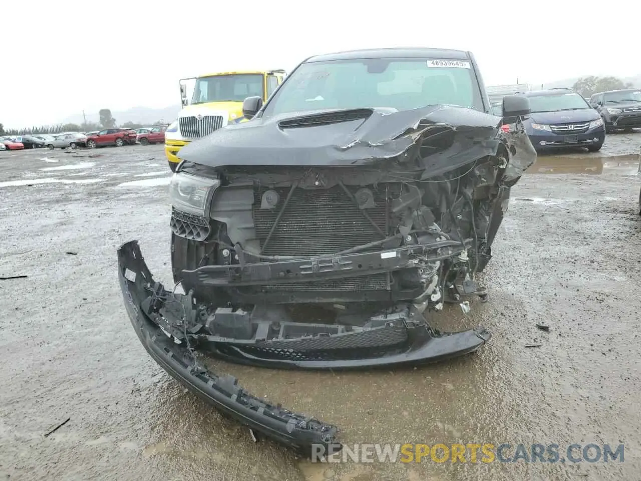 5 fotografías del automóvil dañado 1C4SDJCT0KC685109 DODGE DURANGO 2019