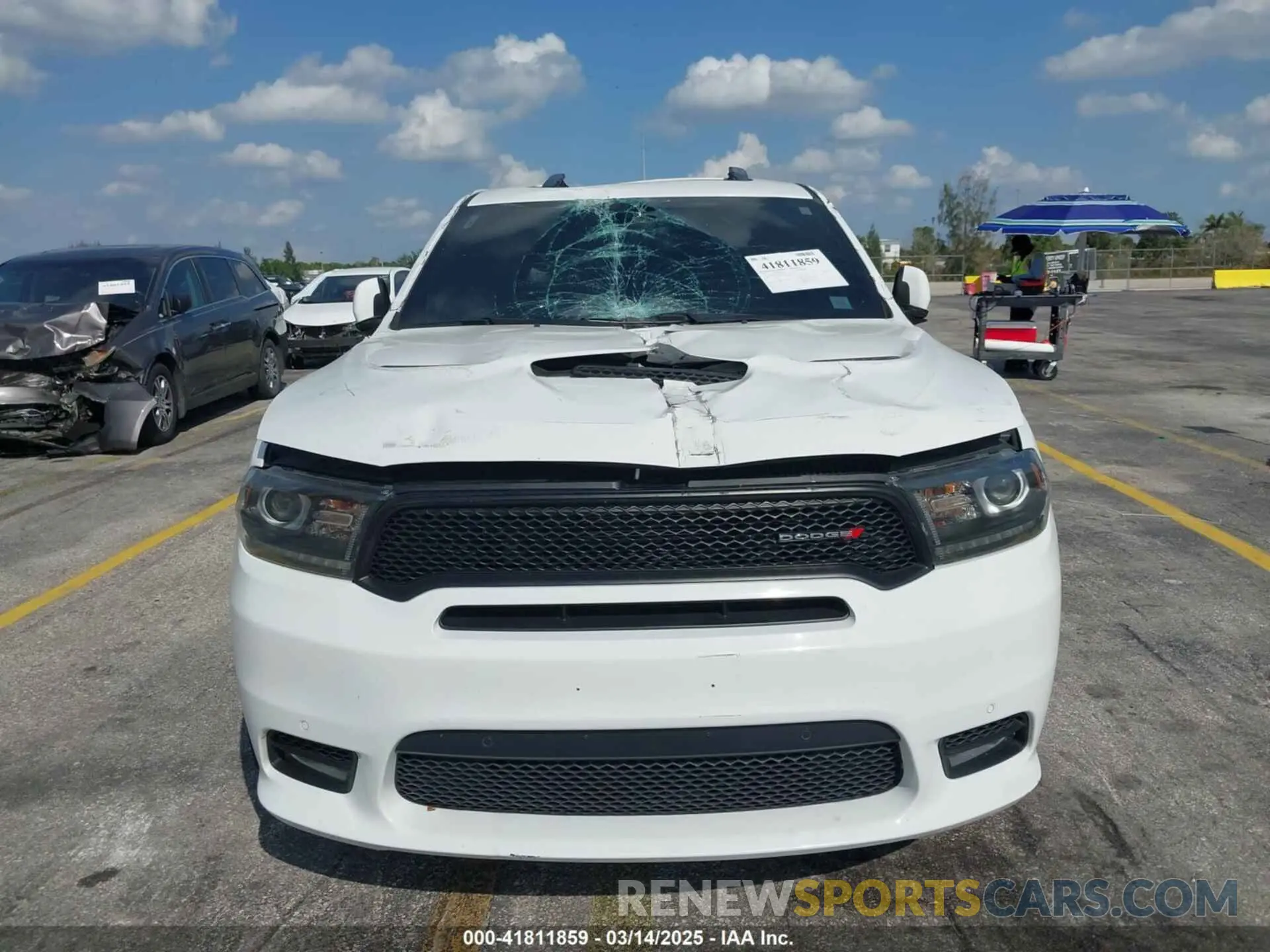 12 fotografías del automóvil dañado 1C4SDJCT0KC745230 DODGE DURANGO 2019