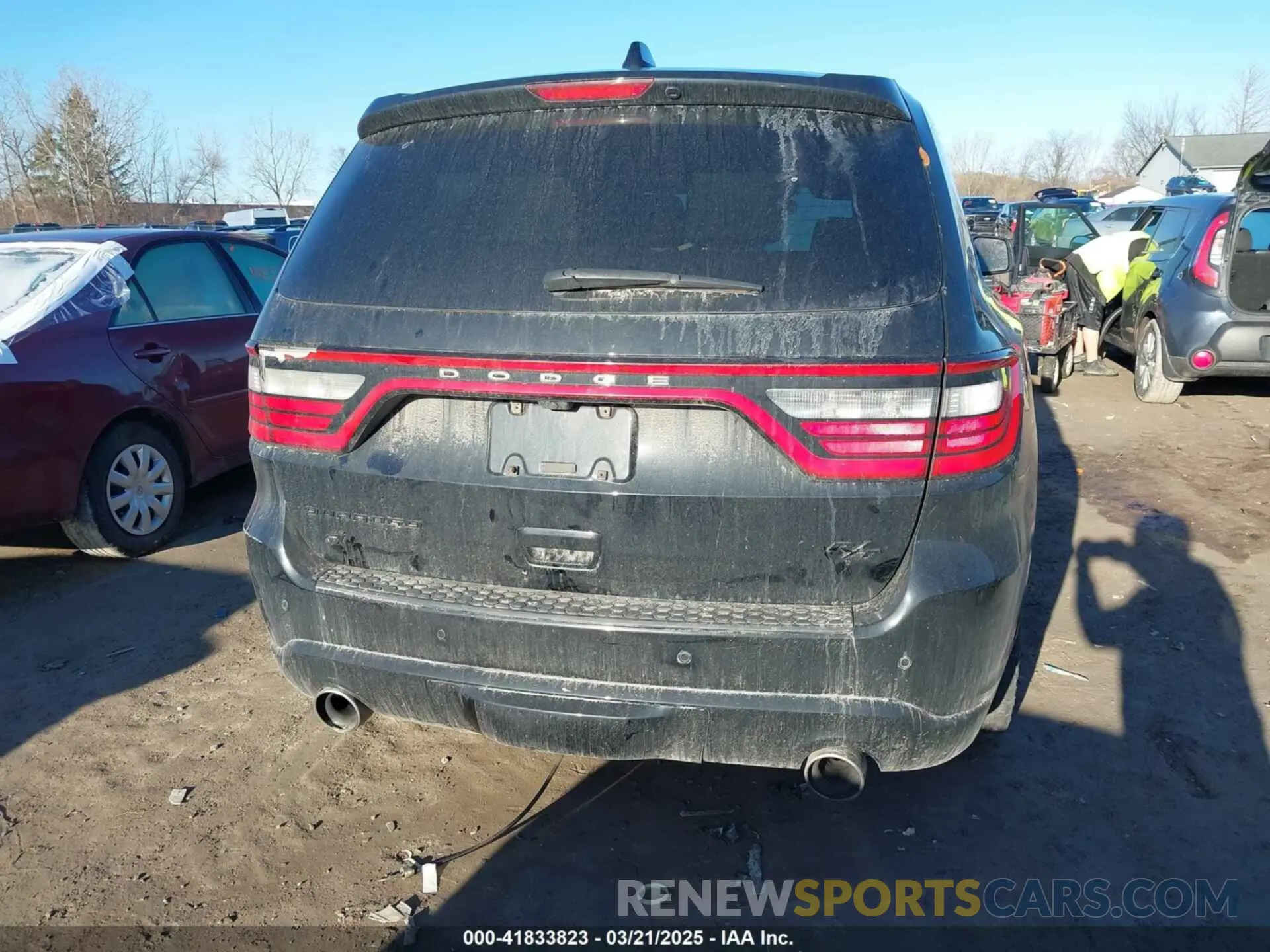 16 fotografías del automóvil dañado 1C4SDJCT3KC551114 DODGE DURANGO 2019