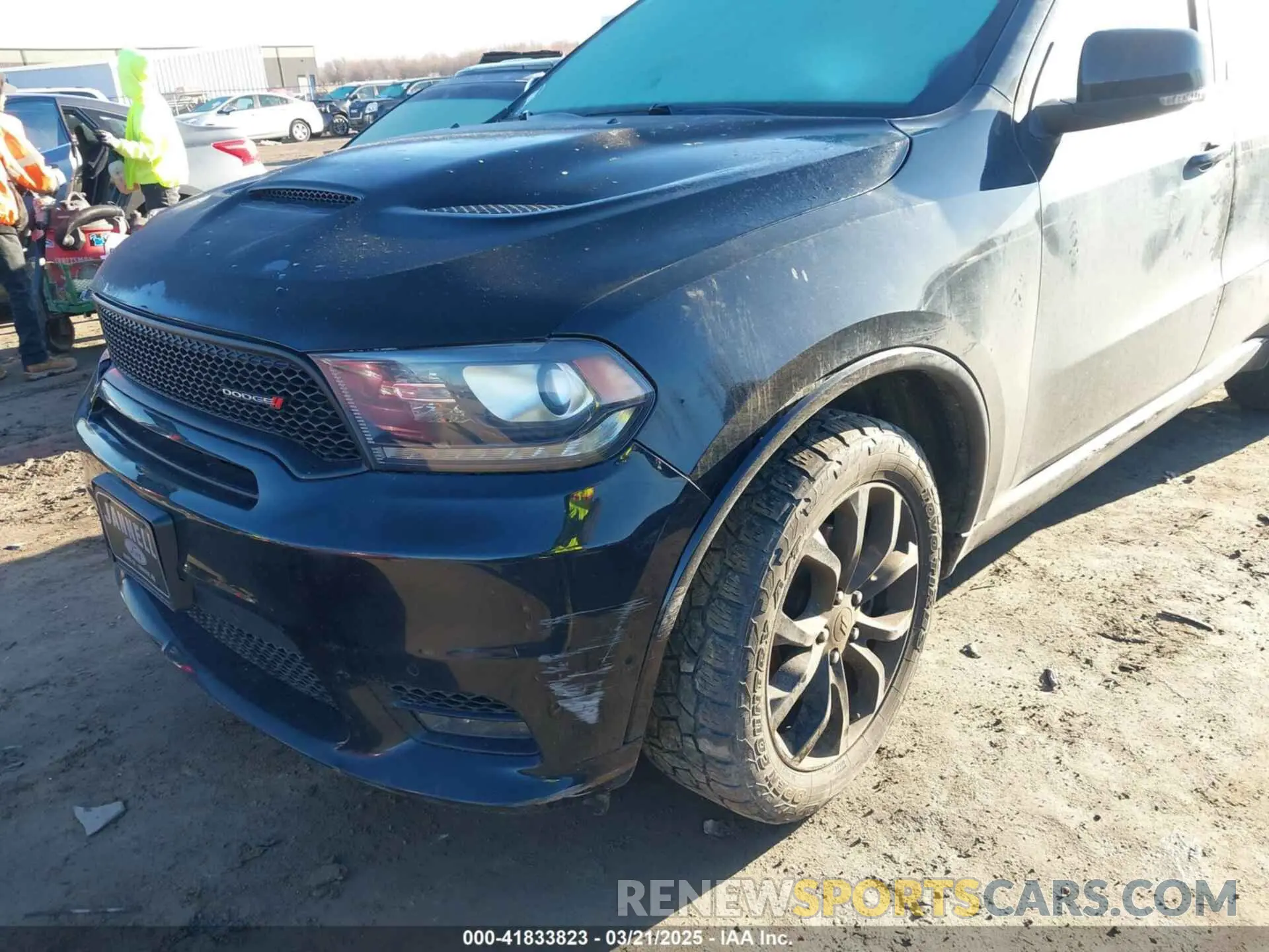 6 fotografías del automóvil dañado 1C4SDJCT3KC551114 DODGE DURANGO 2019