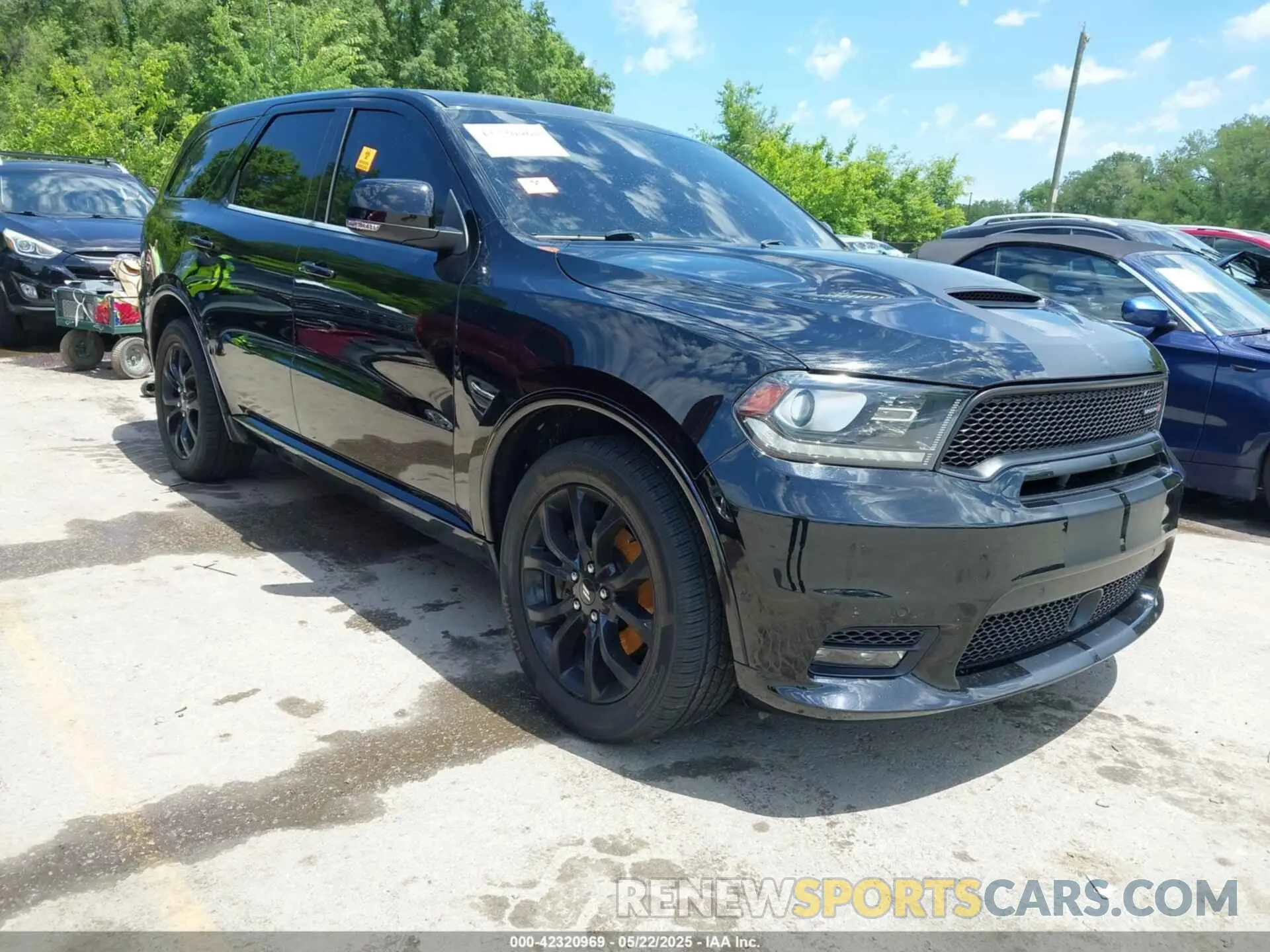 1 fotografías del automóvil dañado 1C4SDJCT6KC692551 DODGE DURANGO 2019
