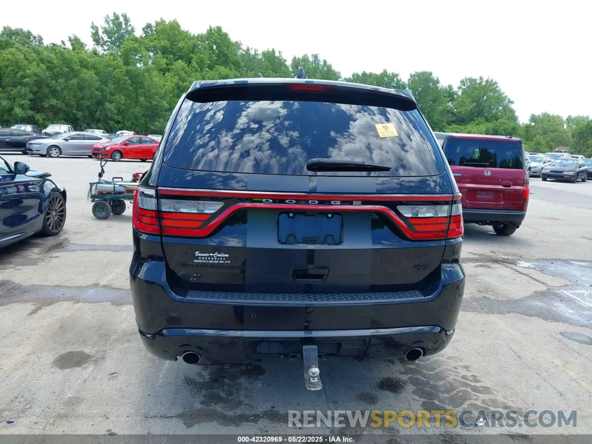 17 fotografías del automóvil dañado 1C4SDJCT6KC692551 DODGE DURANGO 2019