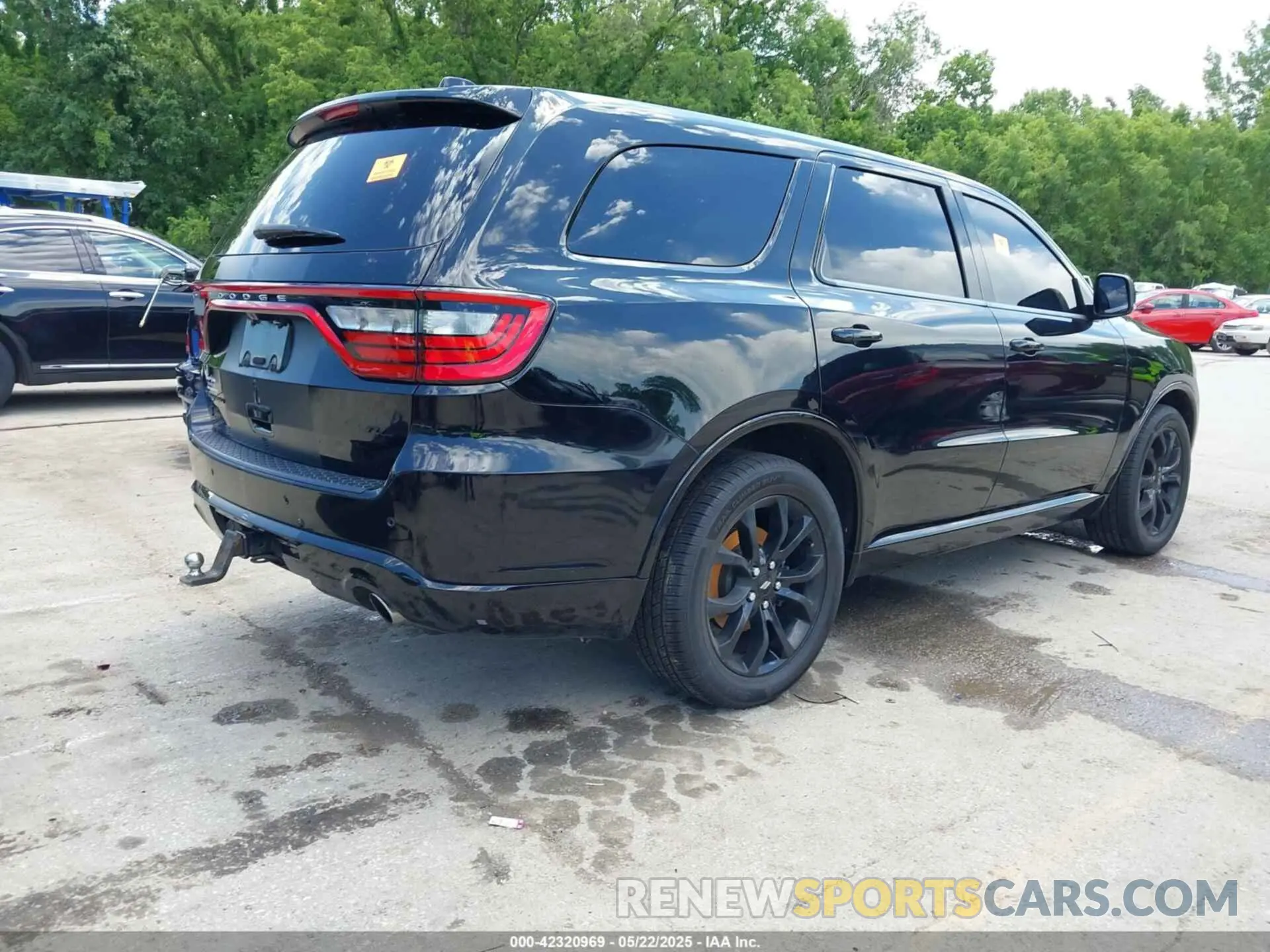 4 fotografías del automóvil dañado 1C4SDJCT6KC692551 DODGE DURANGO 2019