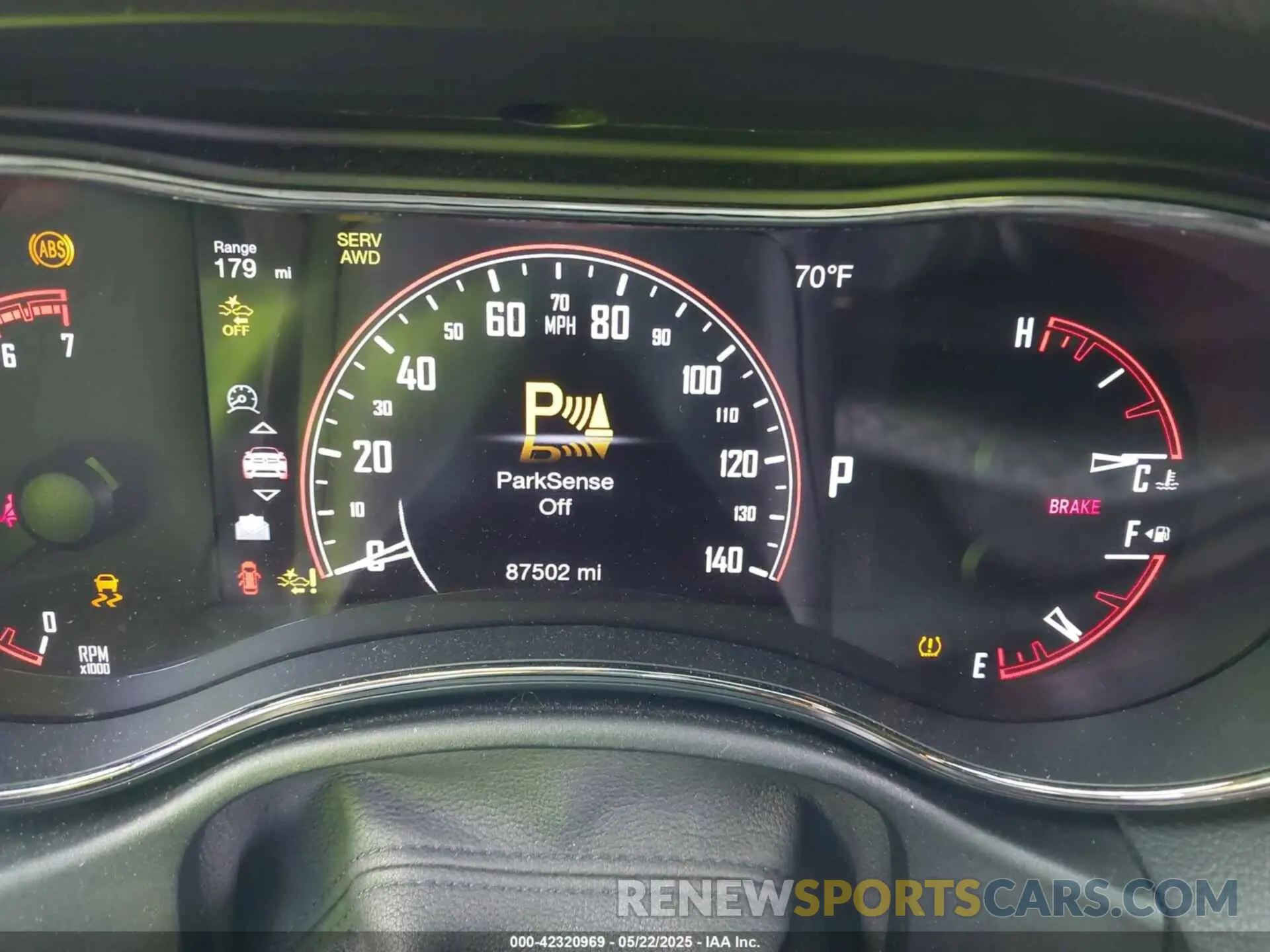 7 fotografías del automóvil dañado 1C4SDJCT6KC692551 DODGE DURANGO 2019
