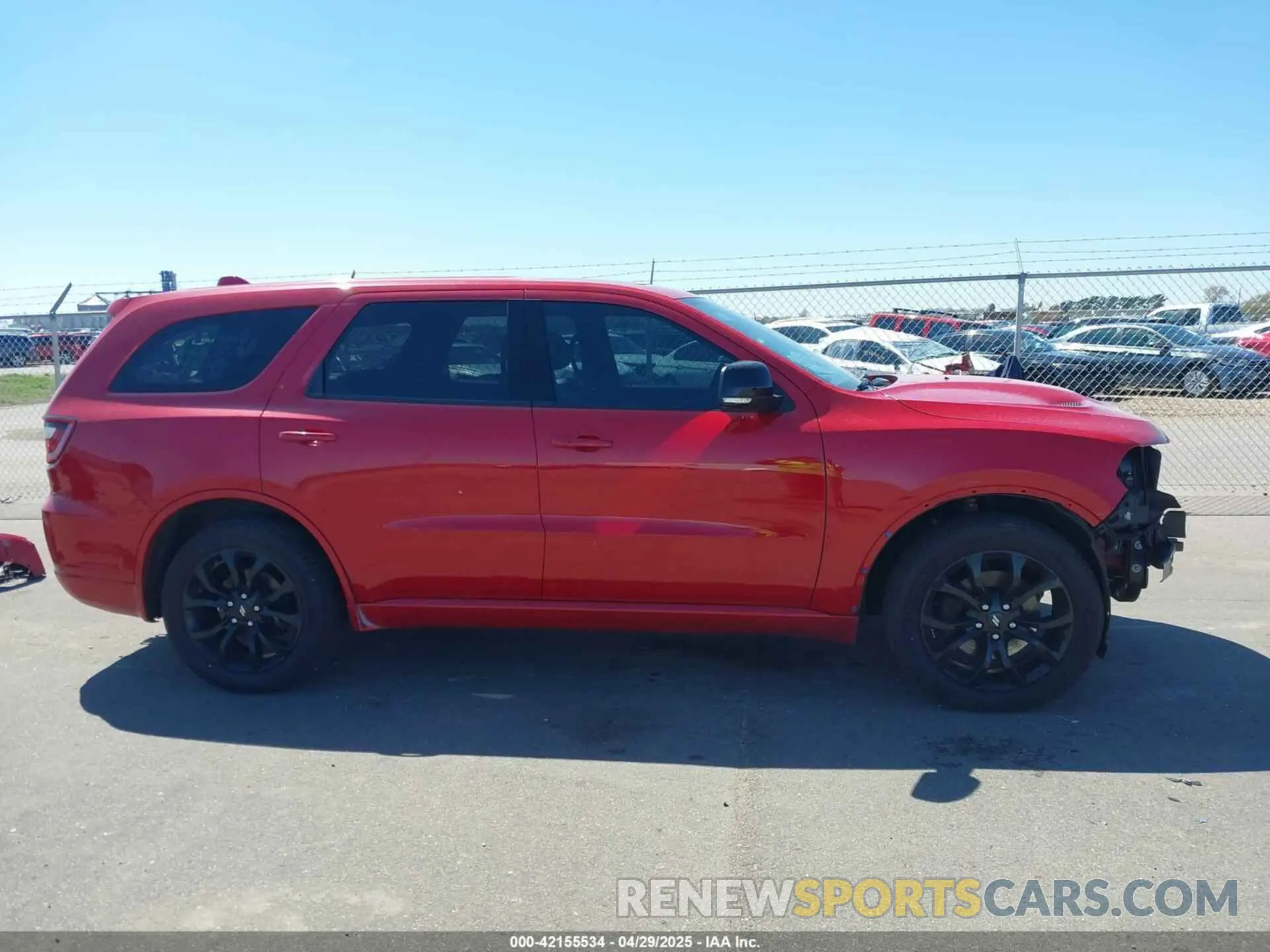 14 fotografías del automóvil dañado 1C4SDJCT7KC616319 DODGE DURANGO 2019