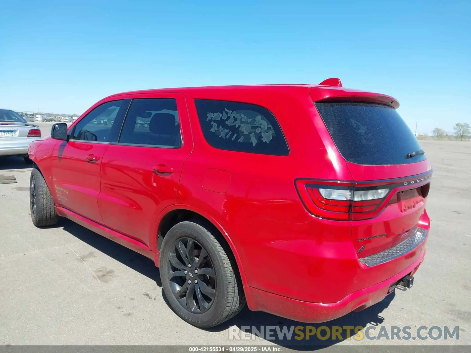 3 fotografías del automóvil dañado 1C4SDJCT7KC616319 DODGE DURANGO 2019
