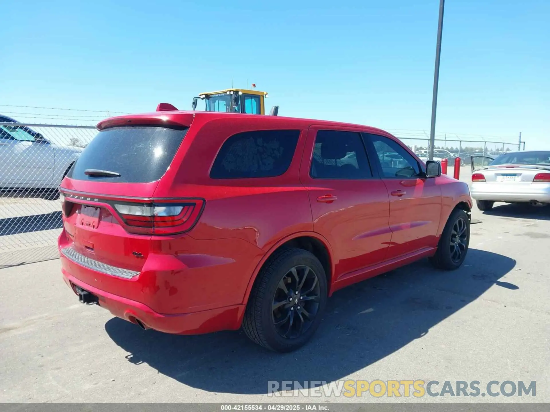 4 fotografías del automóvil dañado 1C4SDJCT7KC616319 DODGE DURANGO 2019