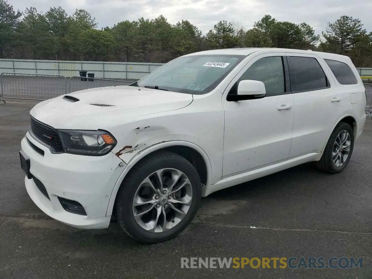 1 fotografías del automóvil dañado 1C4SDJCT8KC549164 DODGE DURANGO 2019