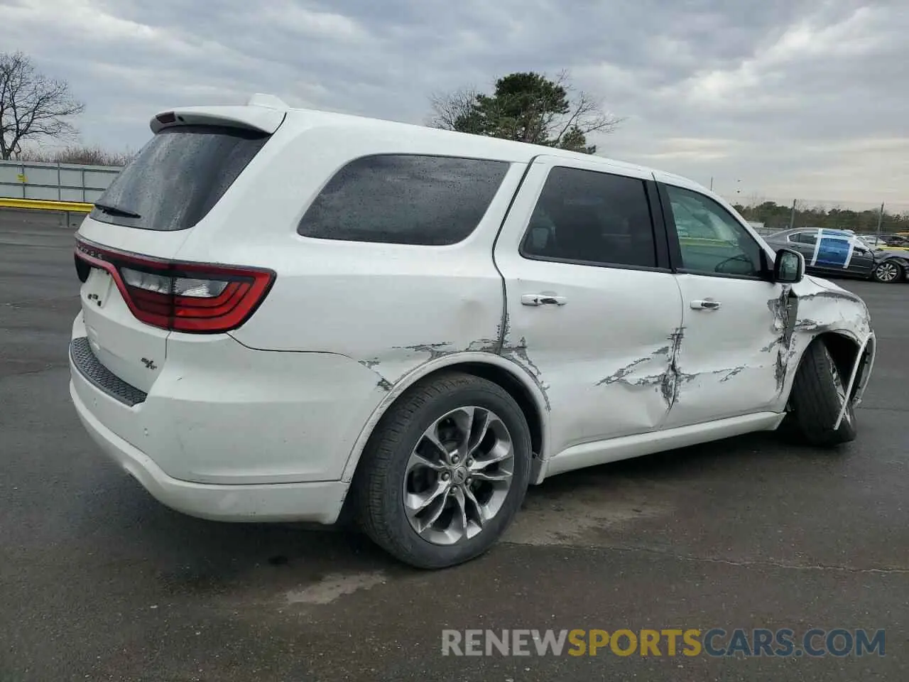 3 fotografías del automóvil dañado 1C4SDJCT8KC549164 DODGE DURANGO 2019