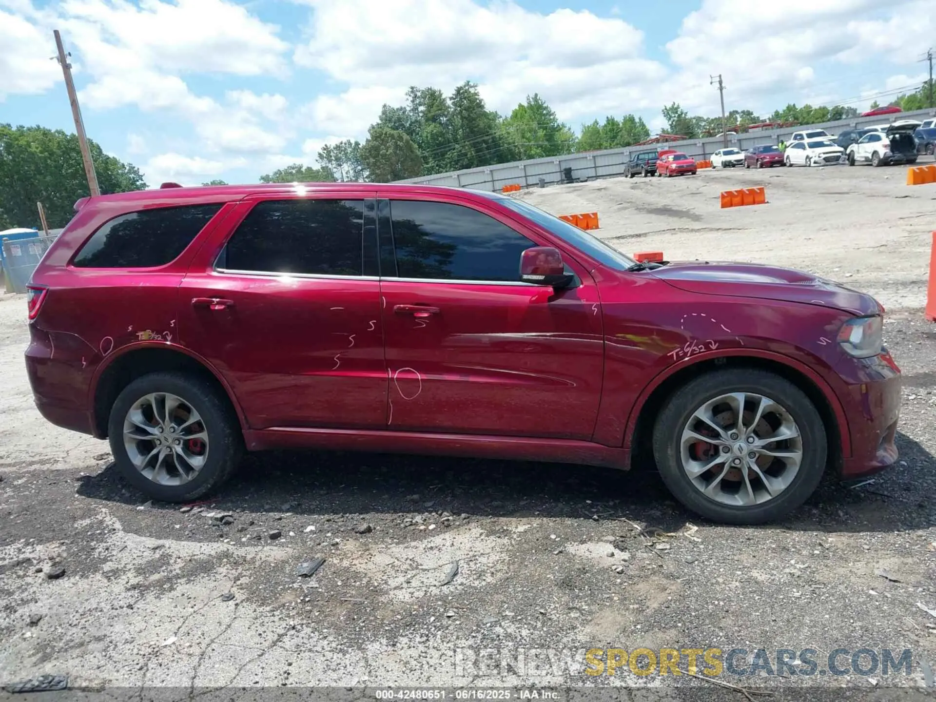 13 fotografías del automóvil dañado 1C4SDJCT9KC631548 DODGE DURANGO 2019