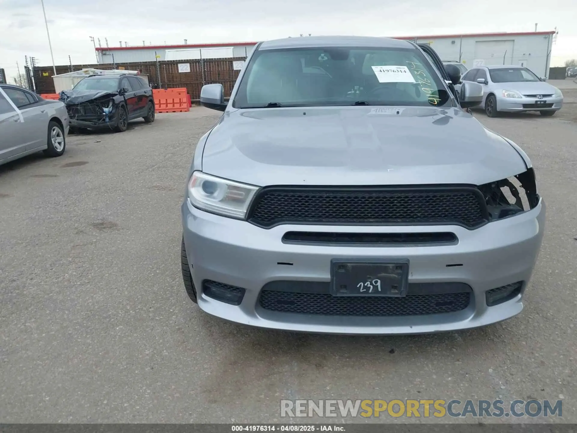 12 fotografías del automóvil dañado 1C4SDJFT5KC765078 DODGE DURANGO 2019