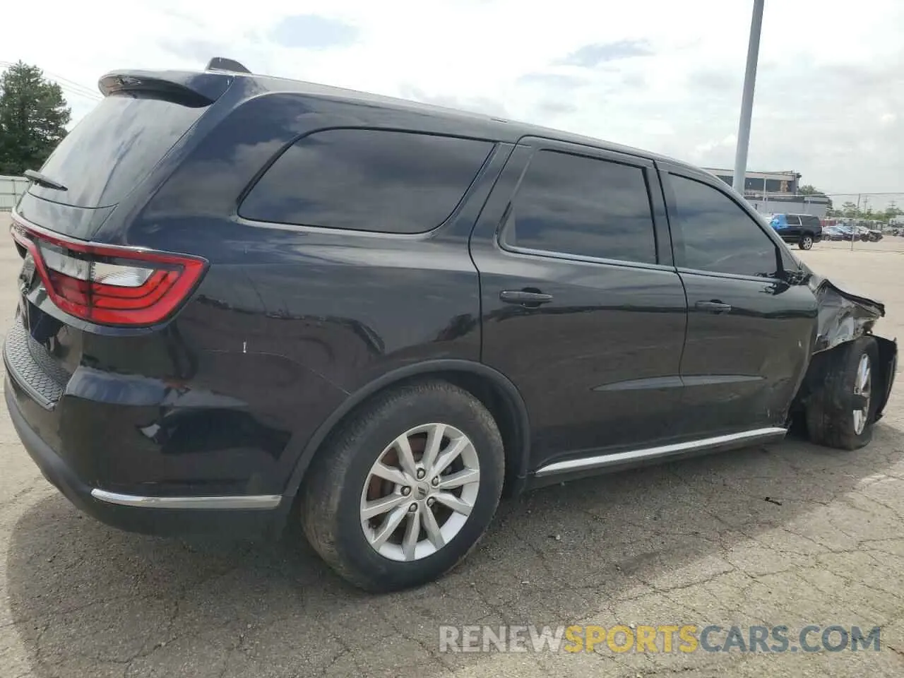 3 fotografías del automóvil dañado 1C4SDJFT8KC631844 DODGE DURANGO 2019