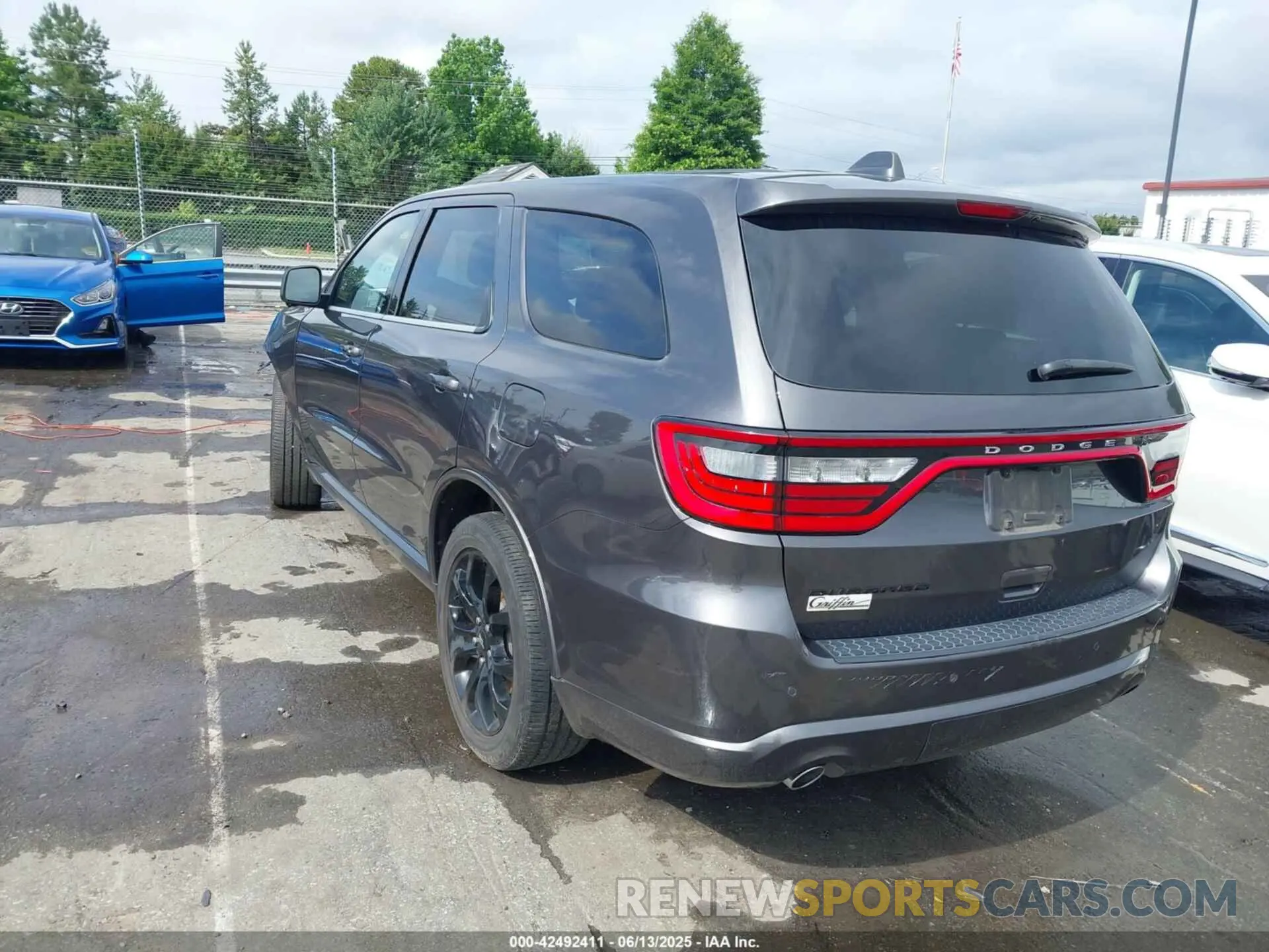3 fotografías del automóvil dañado 1C4RDHAG0LC129932 DODGE DURANGO 2020