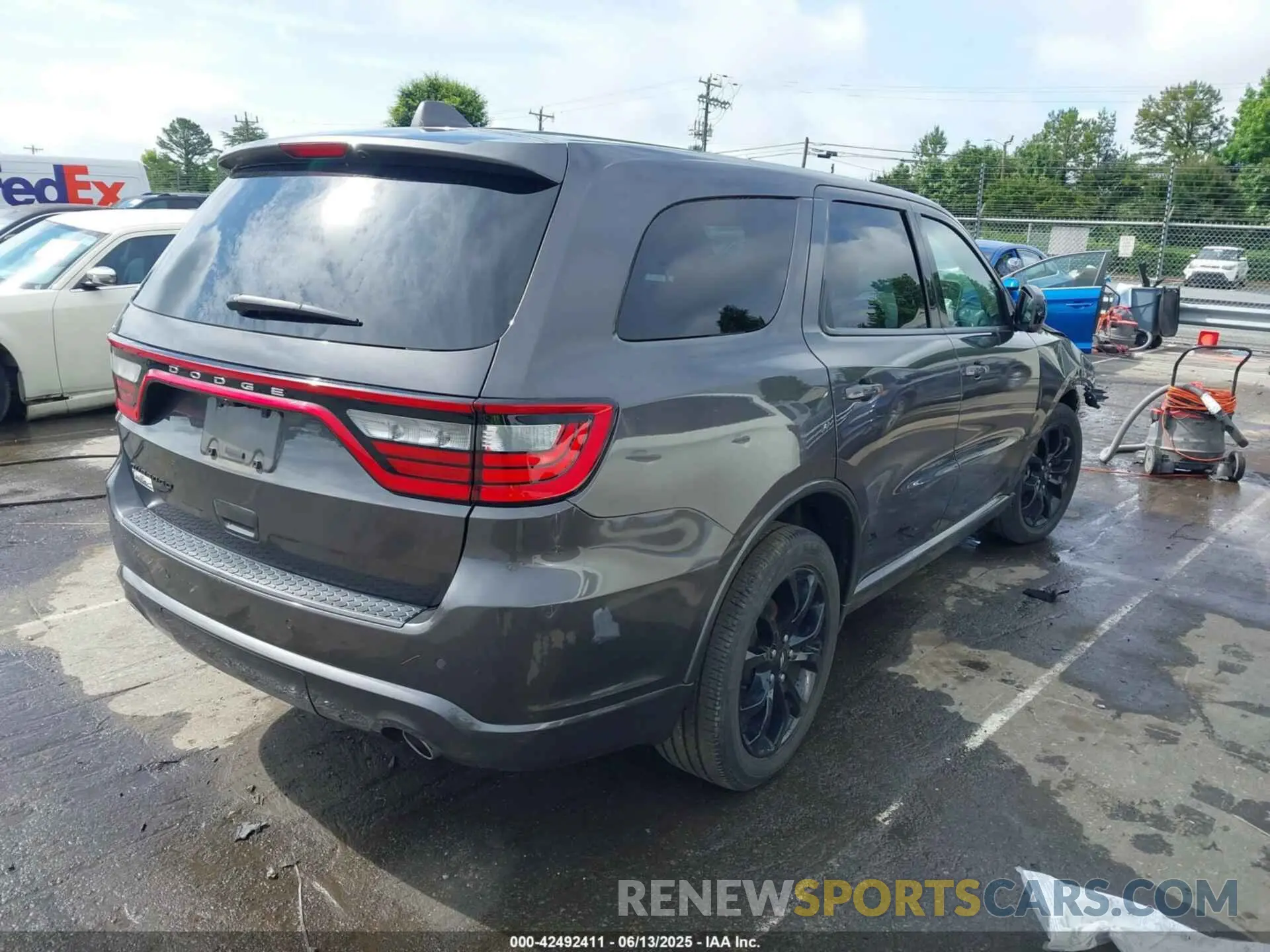 4 fotografías del automóvil dañado 1C4RDHAG0LC129932 DODGE DURANGO 2020