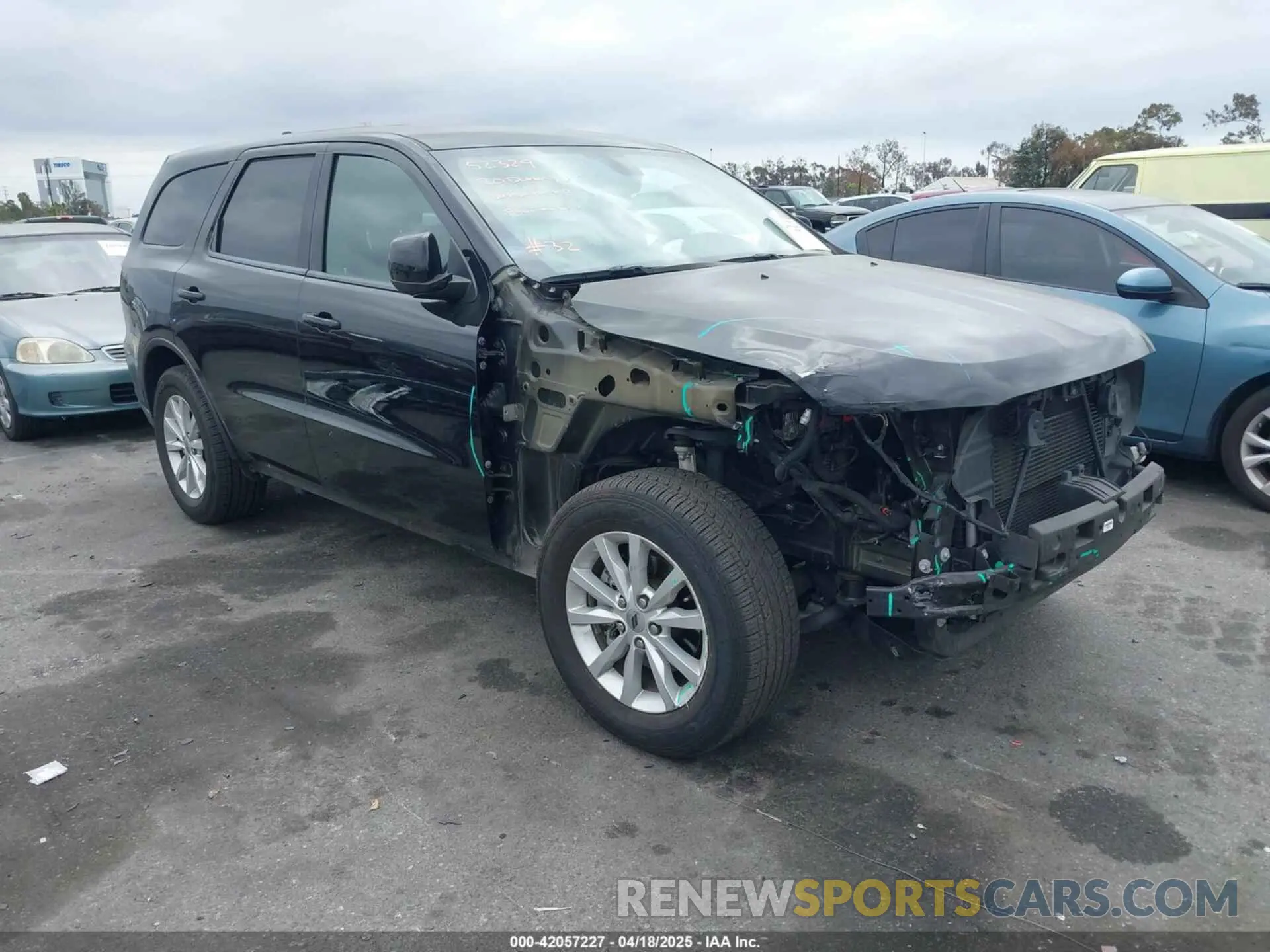 1 fotografías del automóvil dañado 1C4RDHAG3LC285804 DODGE DURANGO 2020
