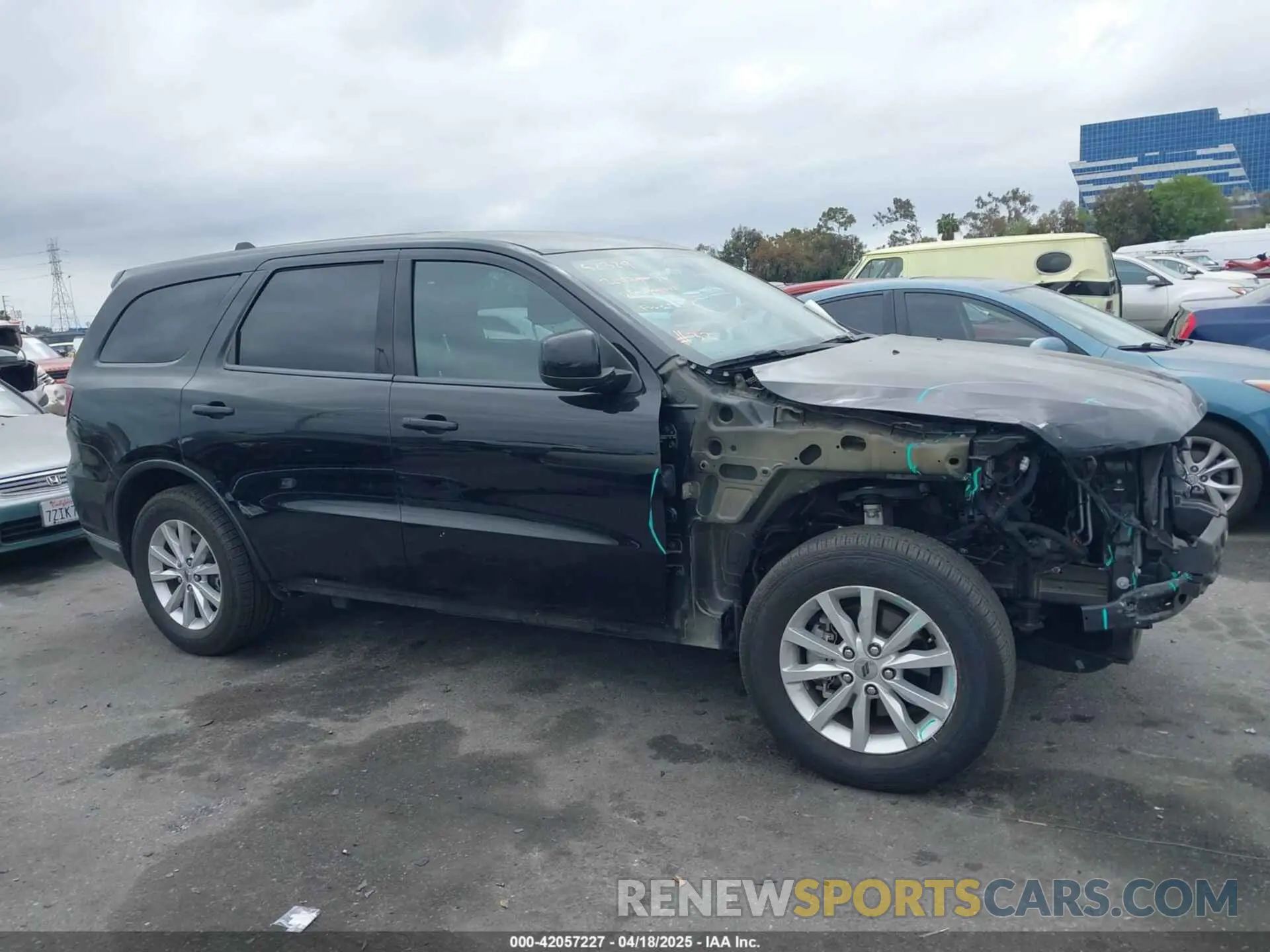 14 fotografías del automóvil dañado 1C4RDHAG3LC285804 DODGE DURANGO 2020
