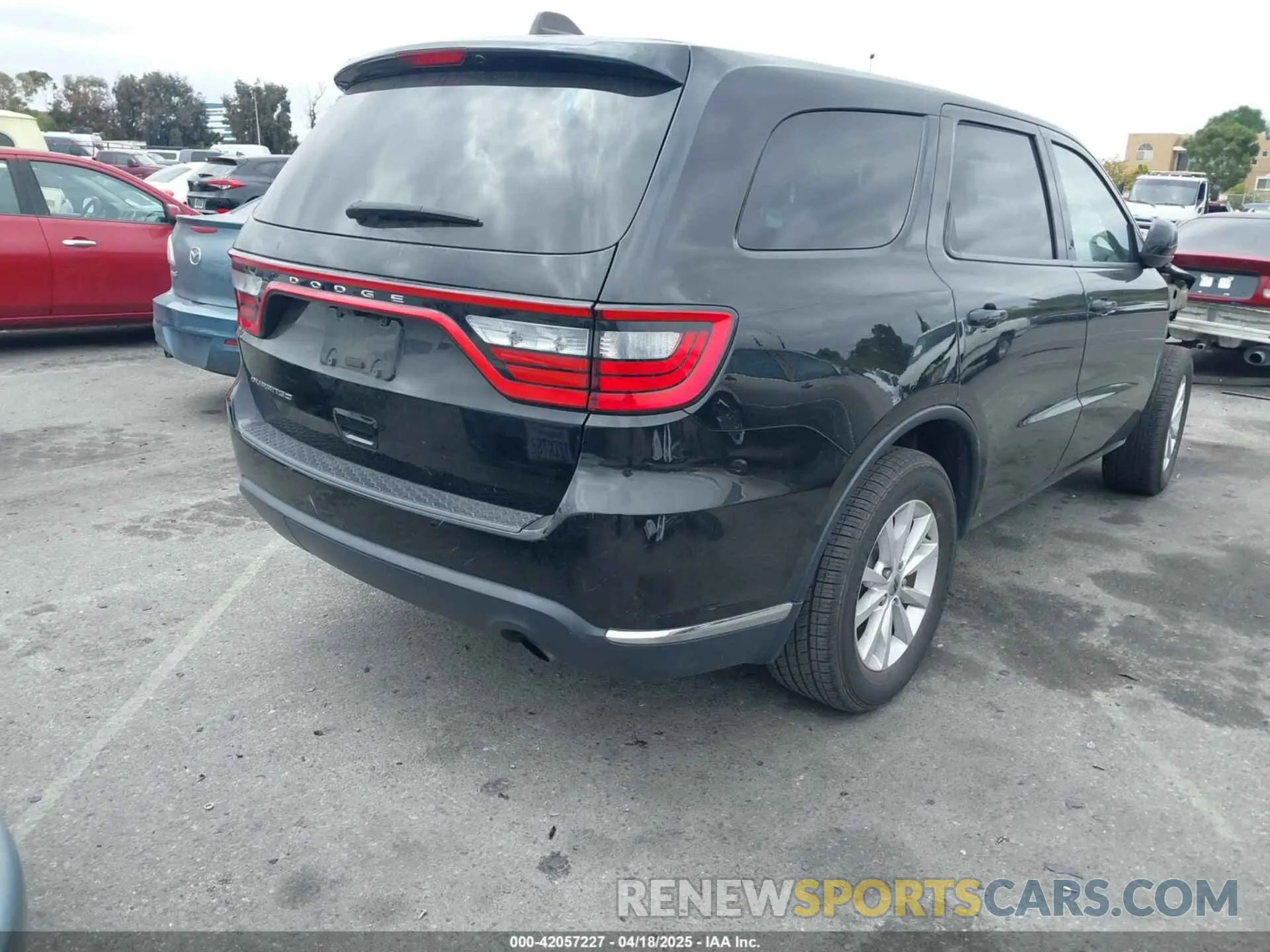 4 fotografías del automóvil dañado 1C4RDHAG3LC285804 DODGE DURANGO 2020