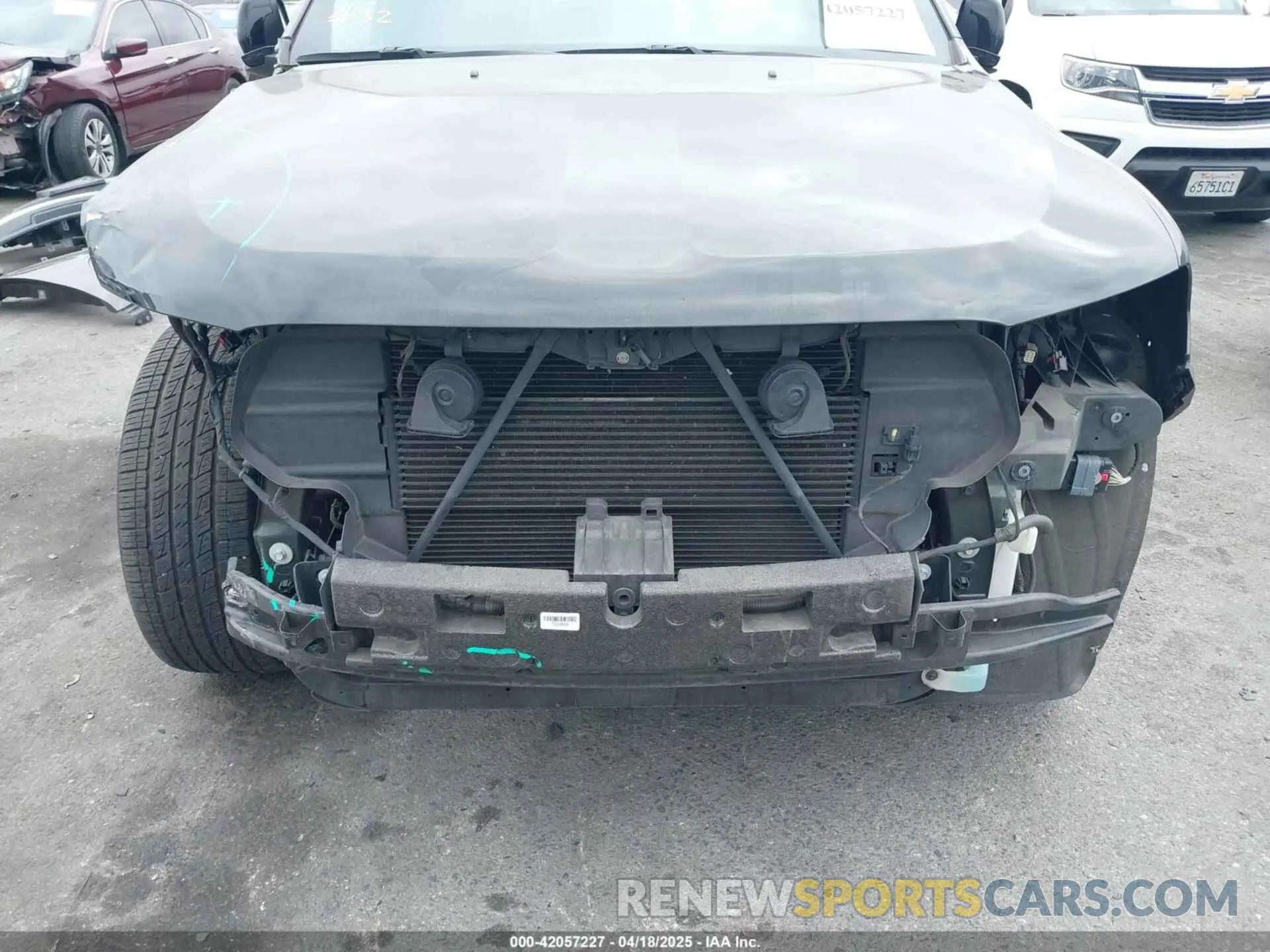 6 fotografías del automóvil dañado 1C4RDHAG3LC285804 DODGE DURANGO 2020