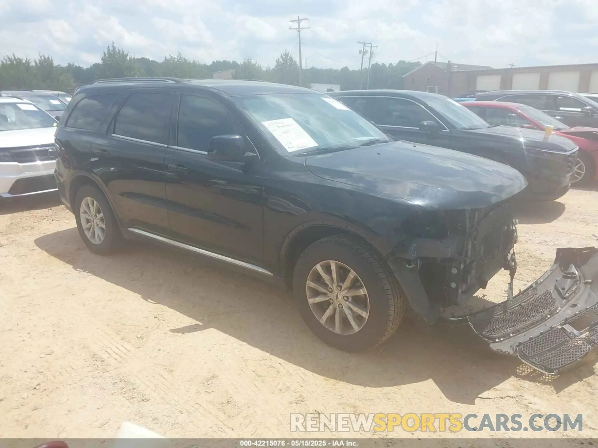 1 fotografías del automóvil dañado 1C4RDHAG4LC107349 DODGE DURANGO 2020