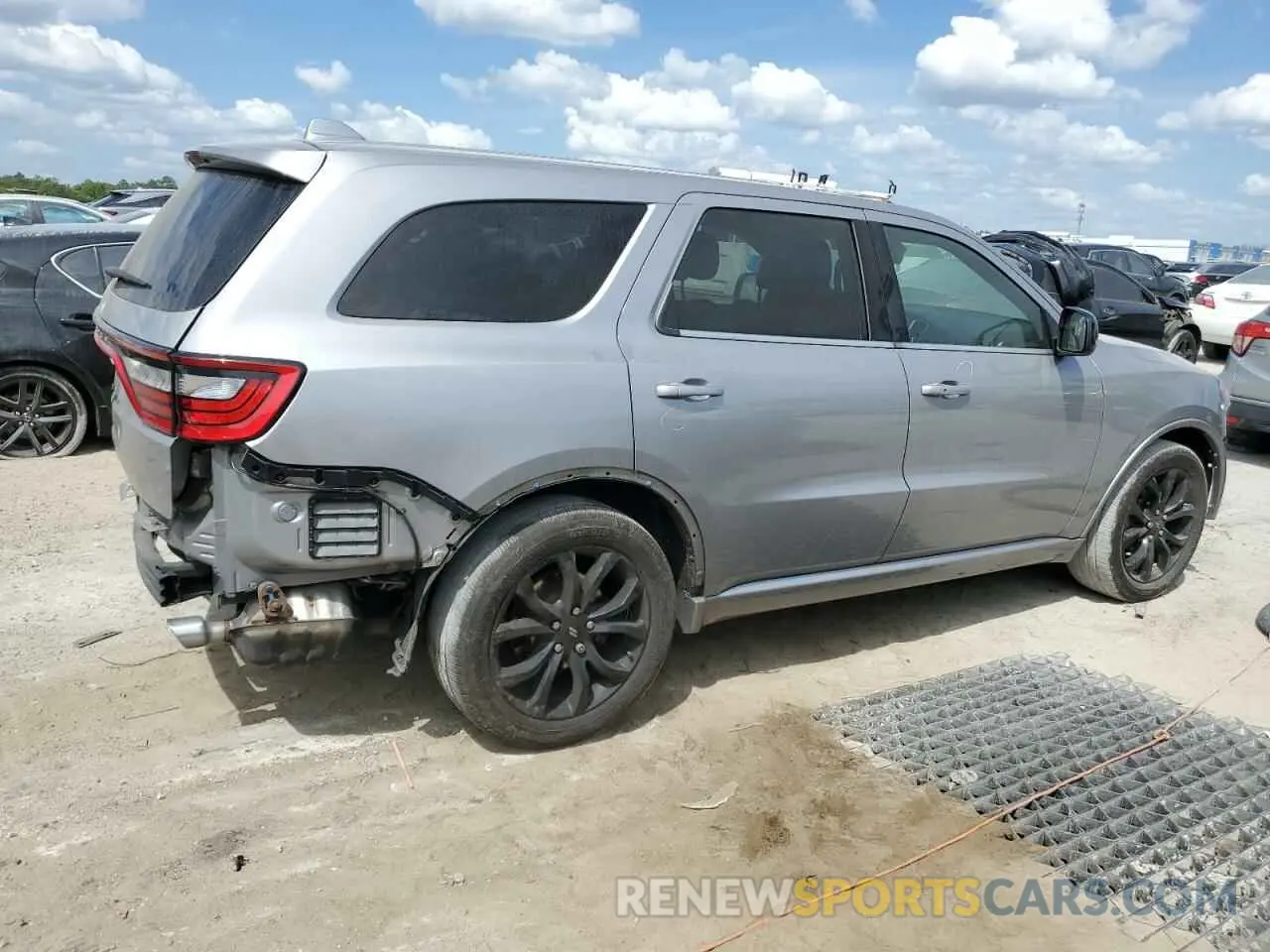 3 fotografías del automóvil dañado 1C4RDHAG5LC129943 DODGE DURANGO 2020