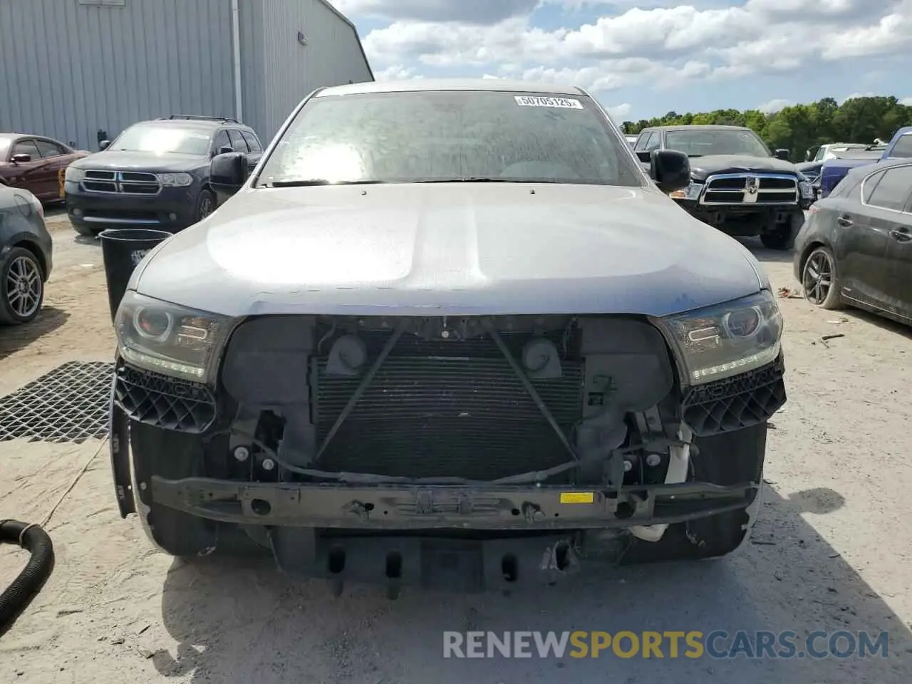 5 fotografías del automóvil dañado 1C4RDHAG5LC129943 DODGE DURANGO 2020