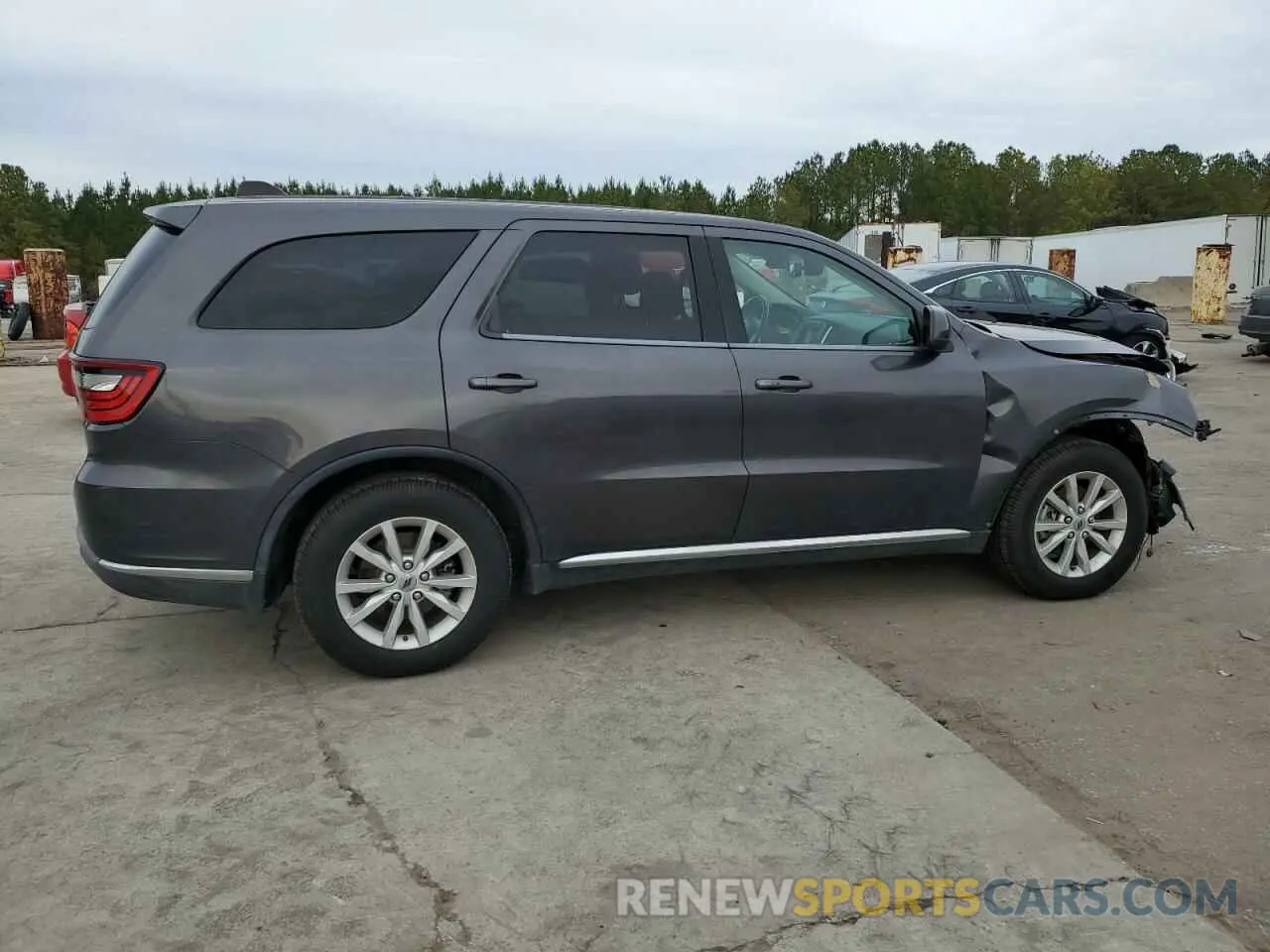 3 fotografías del automóvil dañado 1C4RDHAG8LC106639 DODGE DURANGO 2020