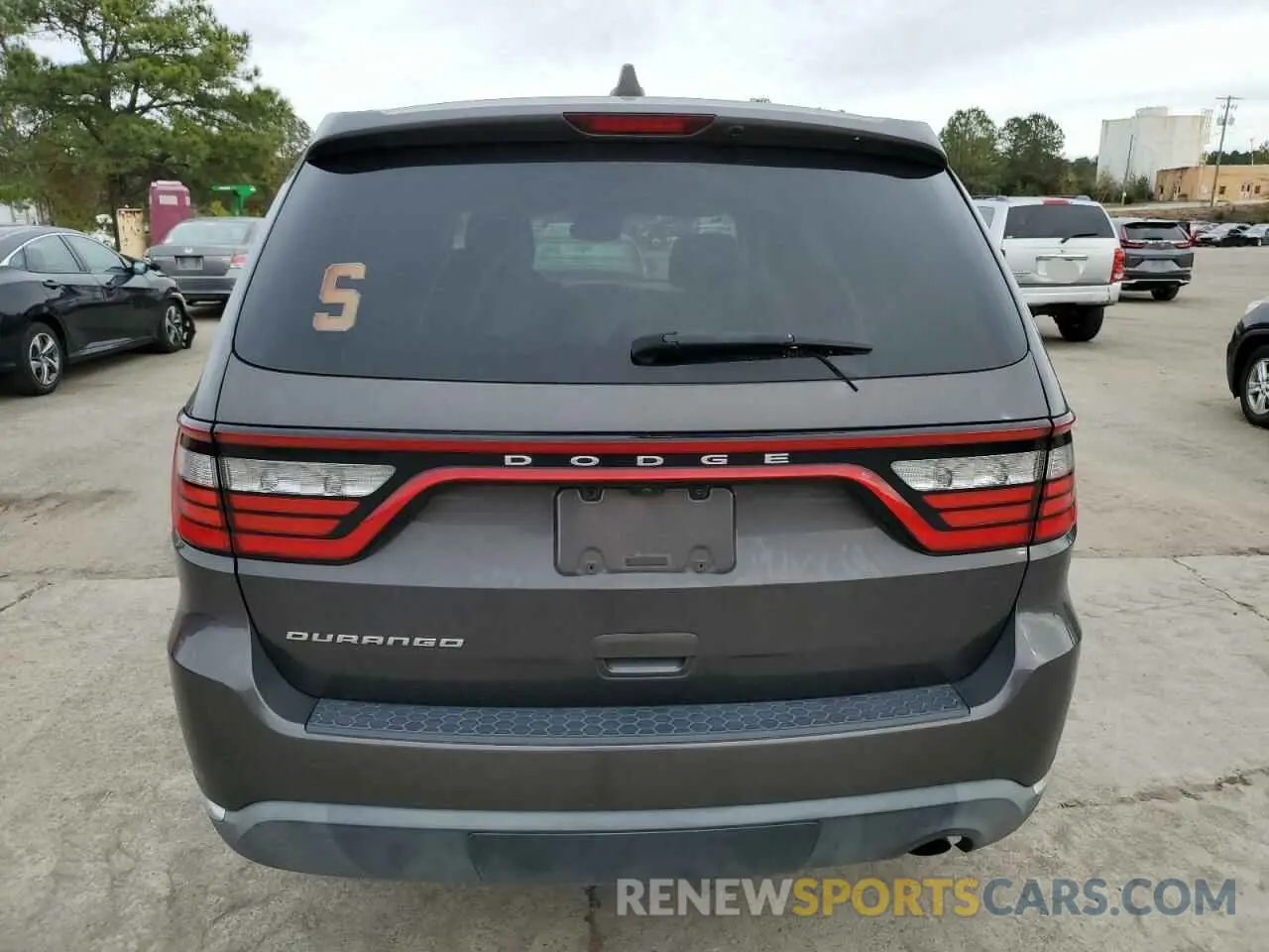 6 fotografías del automóvil dañado 1C4RDHAG8LC106639 DODGE DURANGO 2020