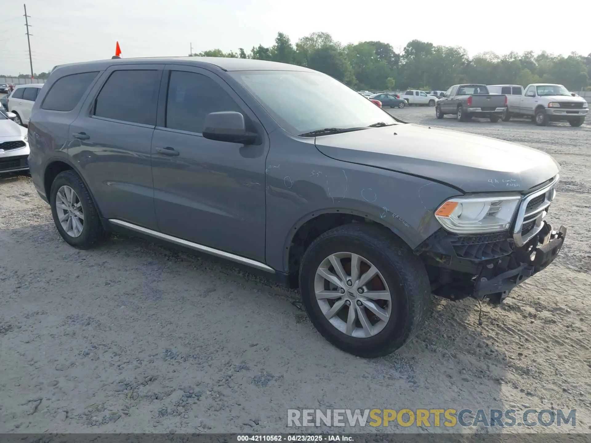 1 fotografías del automóvil dañado 1C4RDHAG8LC228398 DODGE DURANGO 2020