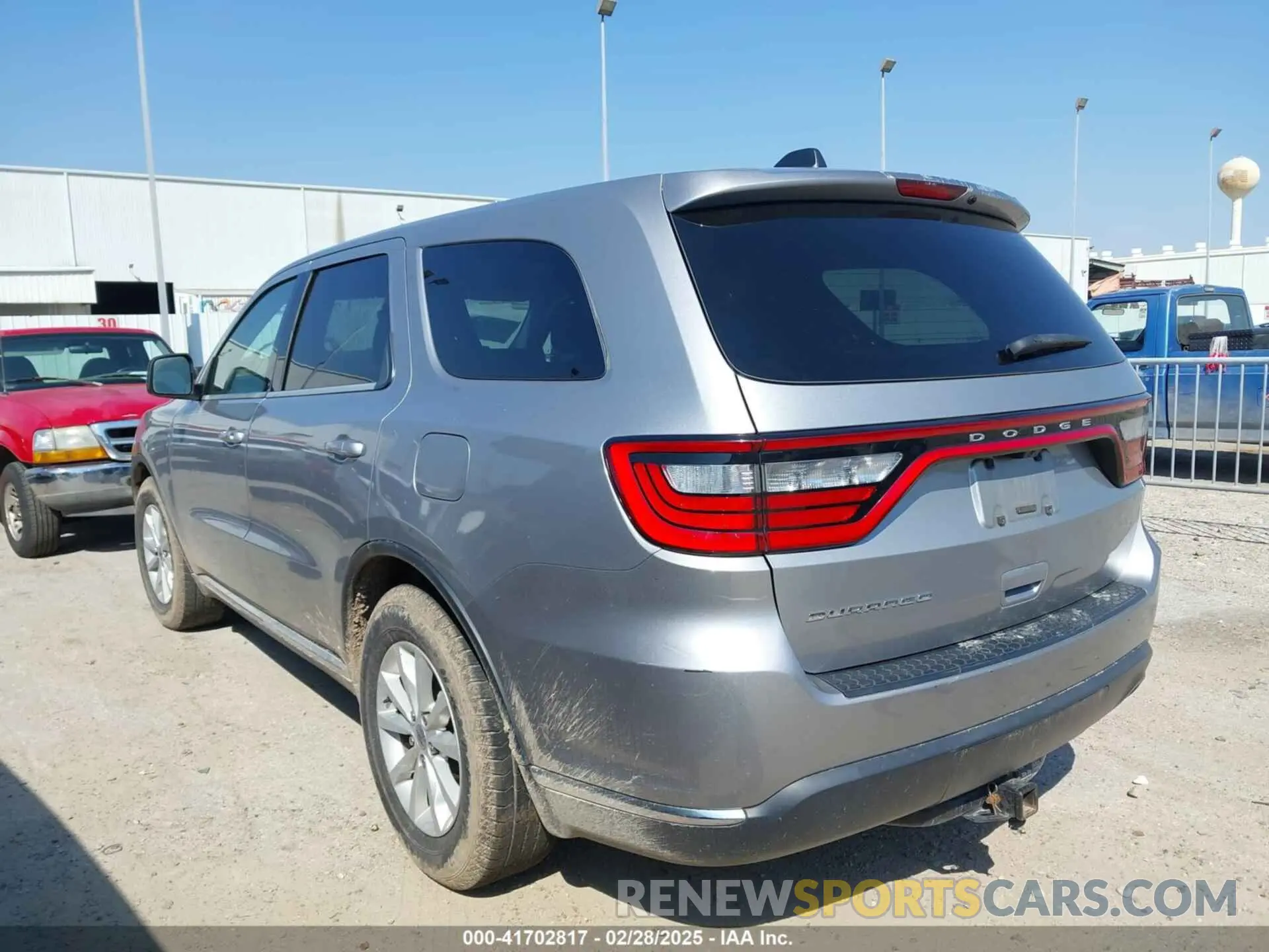 3 fotografías del automóvil dañado 1C4RDHAGXLC258230 DODGE DURANGO 2020