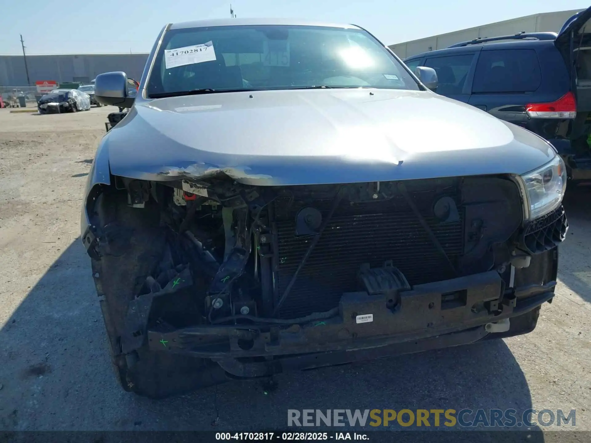 6 fotografías del automóvil dañado 1C4RDHAGXLC258230 DODGE DURANGO 2020
