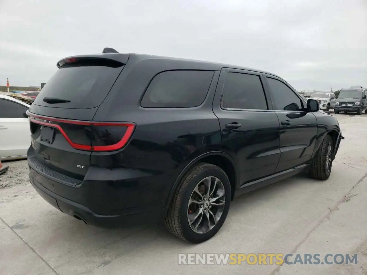 3 fotografías del automóvil dañado 1C4RDHDG3LC119133 DODGE DURANGO 2020