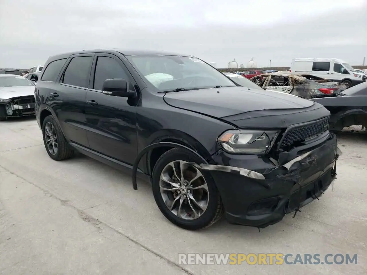 4 fotografías del automóvil dañado 1C4RDHDG3LC119133 DODGE DURANGO 2020