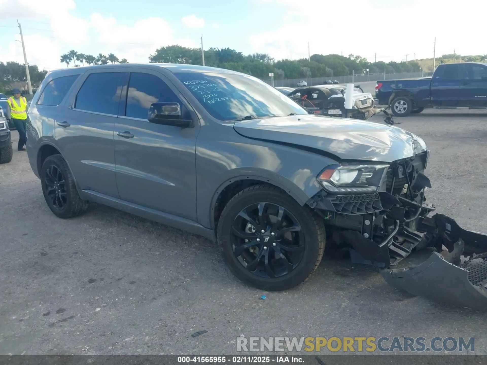 1 fotografías del automóvil dañado 1C4RDHDG3LC223220 DODGE DURANGO 2020