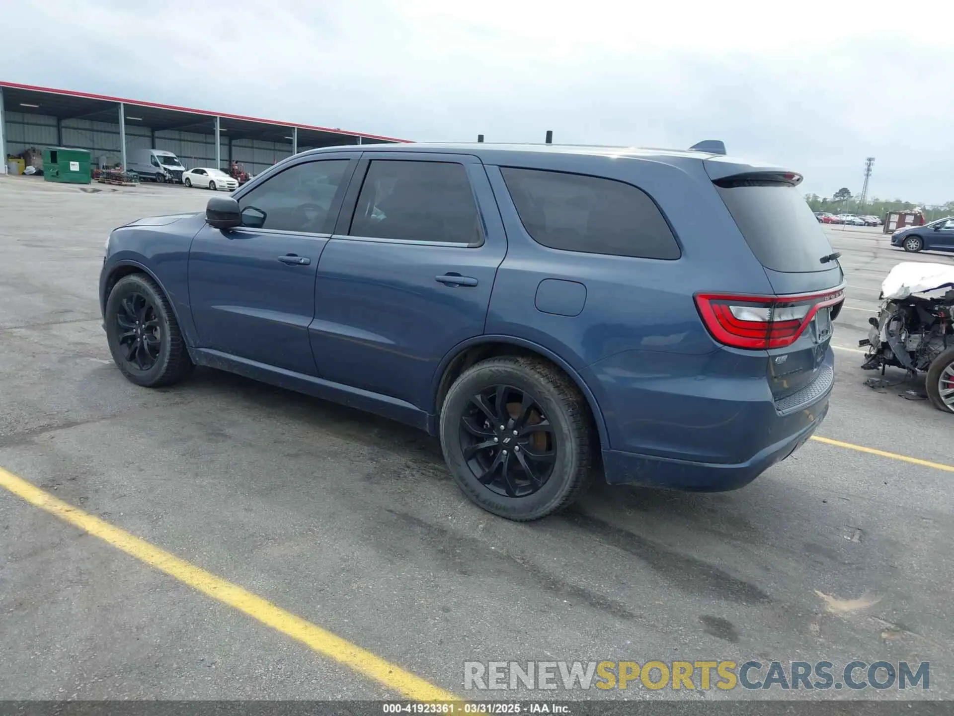 3 fotografías del automóvil dañado 1C4RDHDG5LC213367 DODGE DURANGO 2020