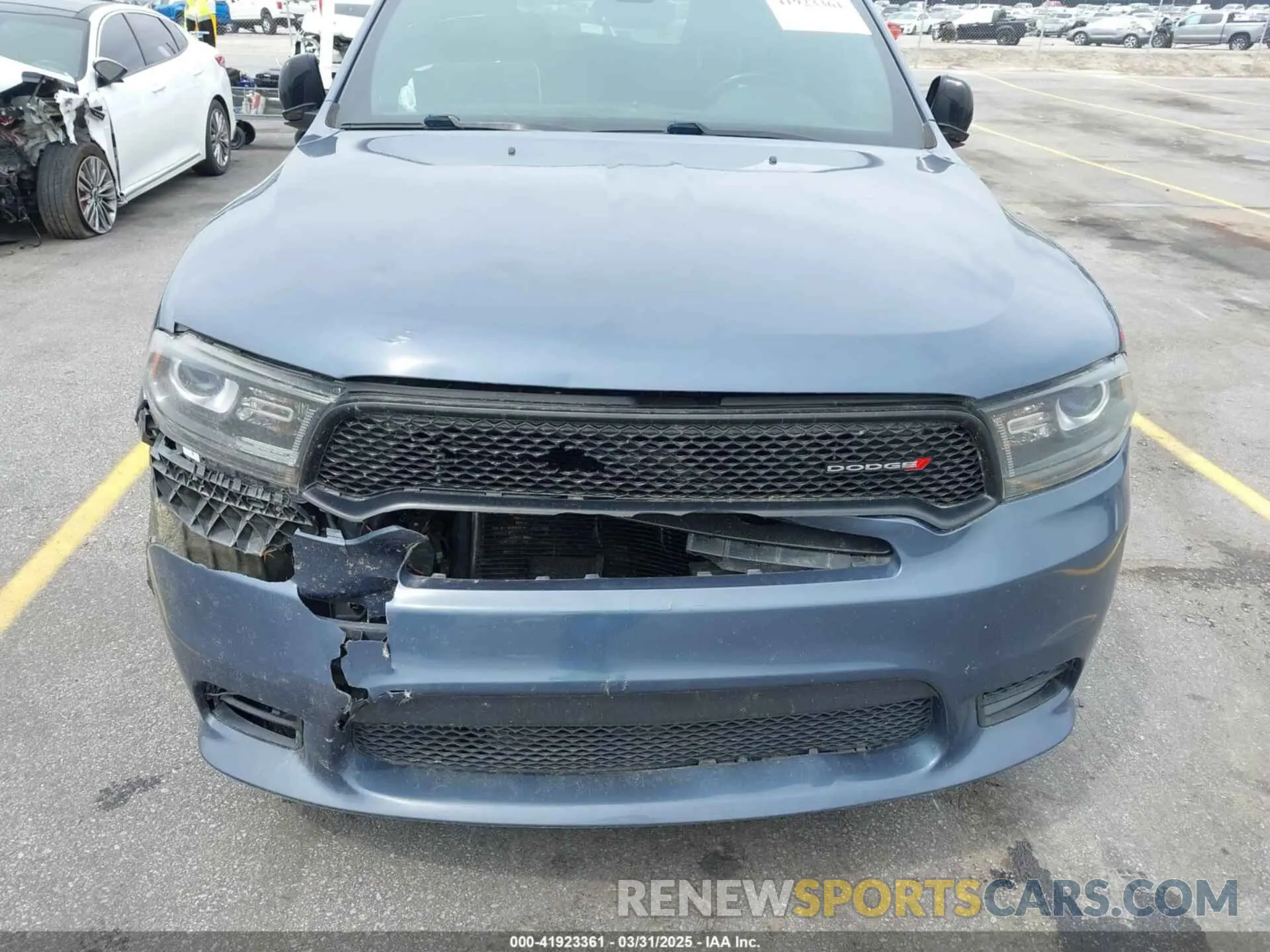 6 fotografías del automóvil dañado 1C4RDHDG5LC213367 DODGE DURANGO 2020