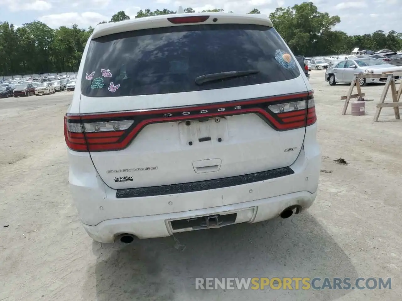 6 fotografías del automóvil dañado 1C4RDHDG5LC307927 DODGE DURANGO 2020
