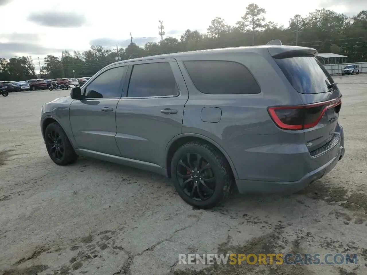 2 fotografías del automóvil dañado 1C4RDHDG9LC222573 DODGE DURANGO 2020