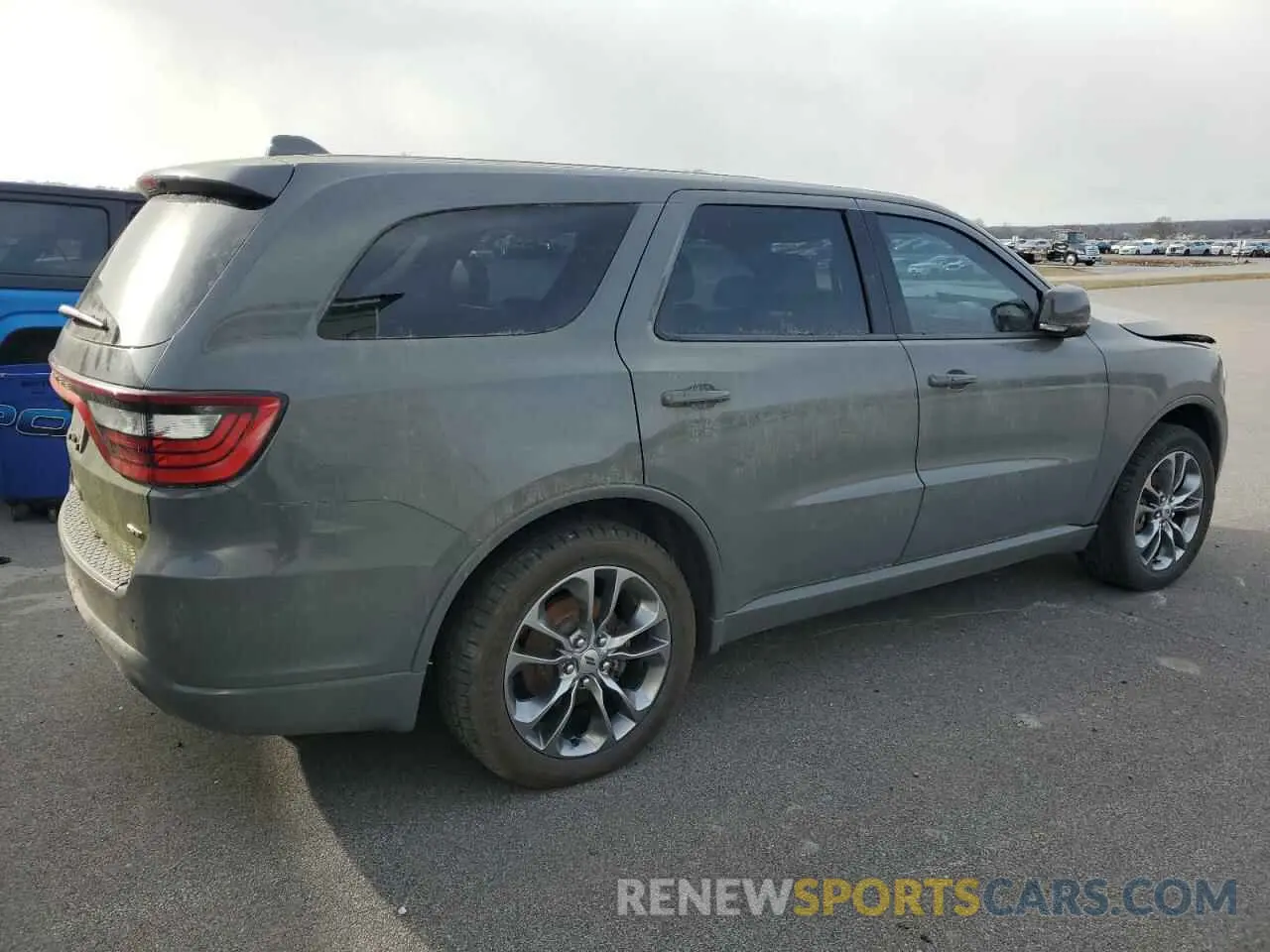 3 fotografías del automóvil dañado 1C4RDHDGXLC258949 DODGE DURANGO 2020
