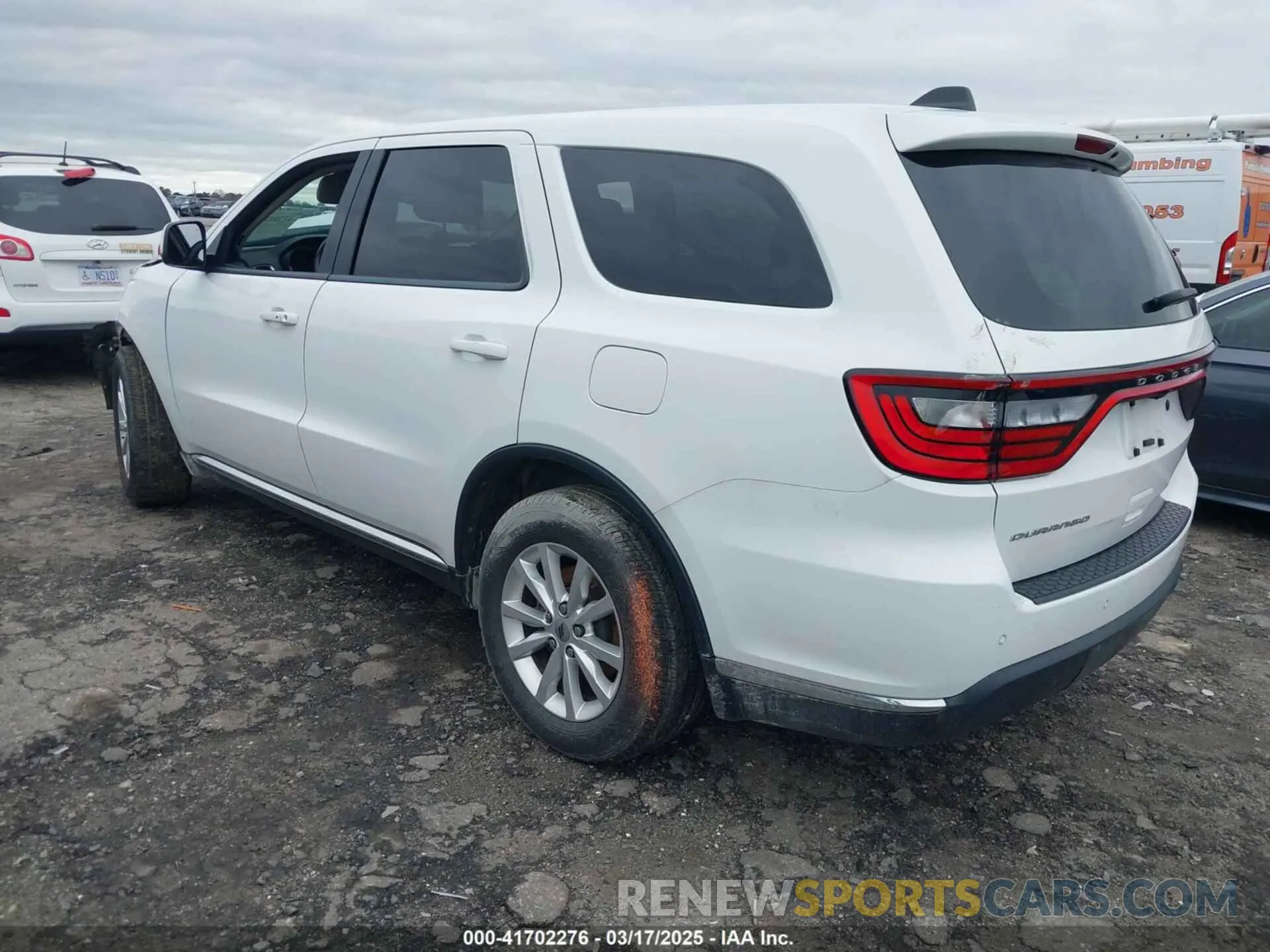 3 fotografías del automóvil dañado 1C4RDHFG9LC441546 DODGE DURANGO 2020
