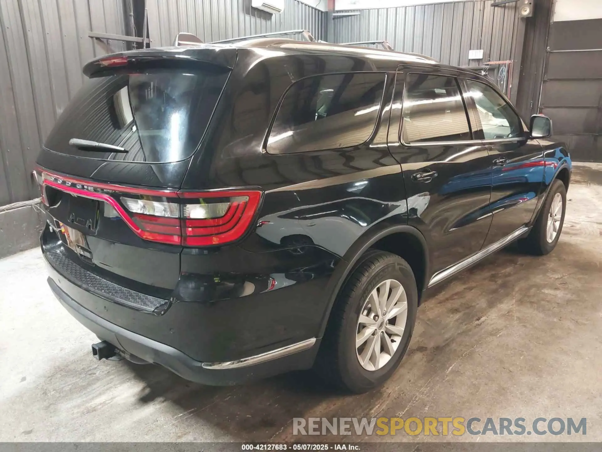 4 fotografías del automóvil dañado 1C4RDJAG1LC187684 DODGE DURANGO 2020