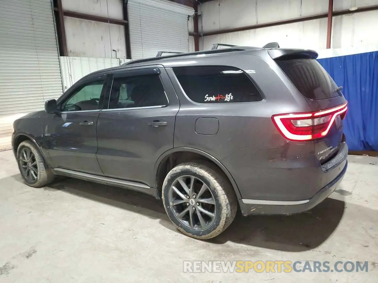 2 fotografías del automóvil dañado 1C4RDJAG4LC324472 DODGE DURANGO 2020