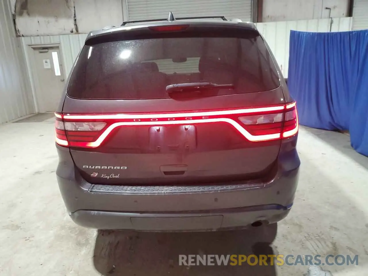 6 fotografías del automóvil dañado 1C4RDJAG4LC324472 DODGE DURANGO 2020