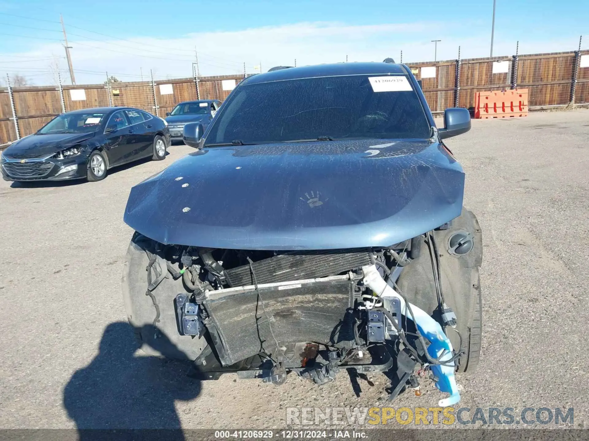 12 fotografías del automóvil dañado 1C4RDJAG6LC223658 DODGE DURANGO 2020