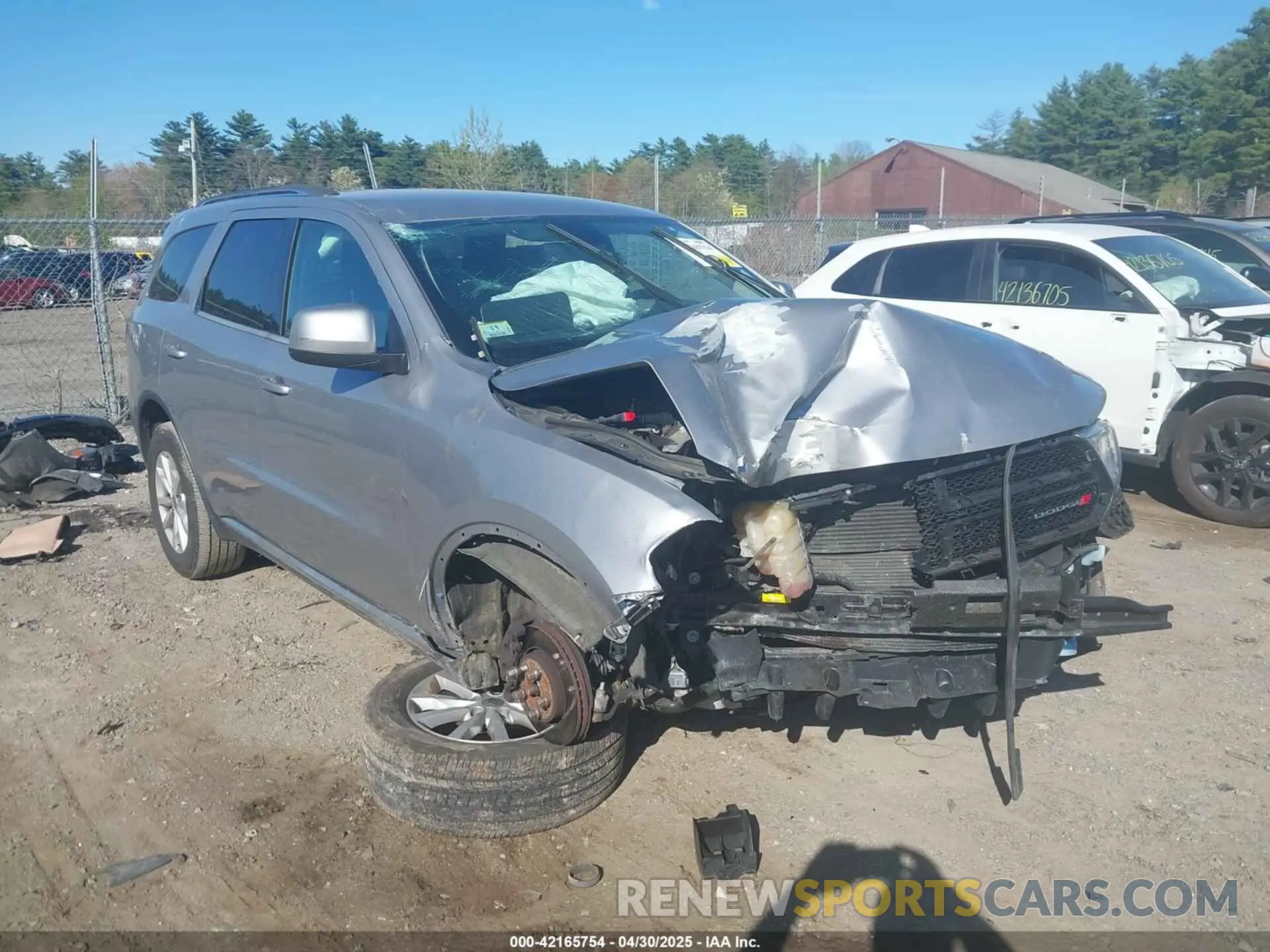 1 fotografías del automóvil dañado 1C4RDJAG8LC252935 DODGE DURANGO 2020