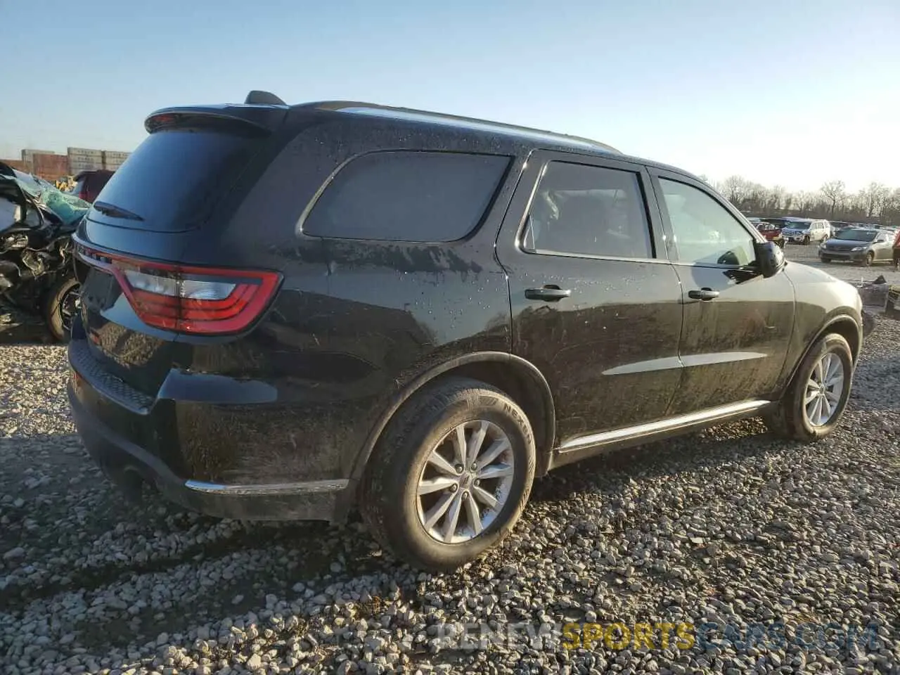 3 fotografías del automóvil dañado 1C4RDJAG9LC261269 DODGE DURANGO 2020