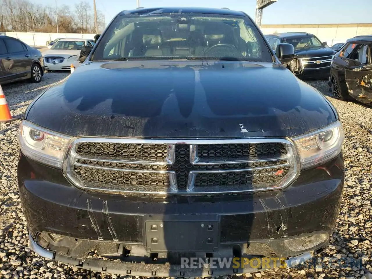 5 fotografías del automóvil dañado 1C4RDJAG9LC261269 DODGE DURANGO 2020