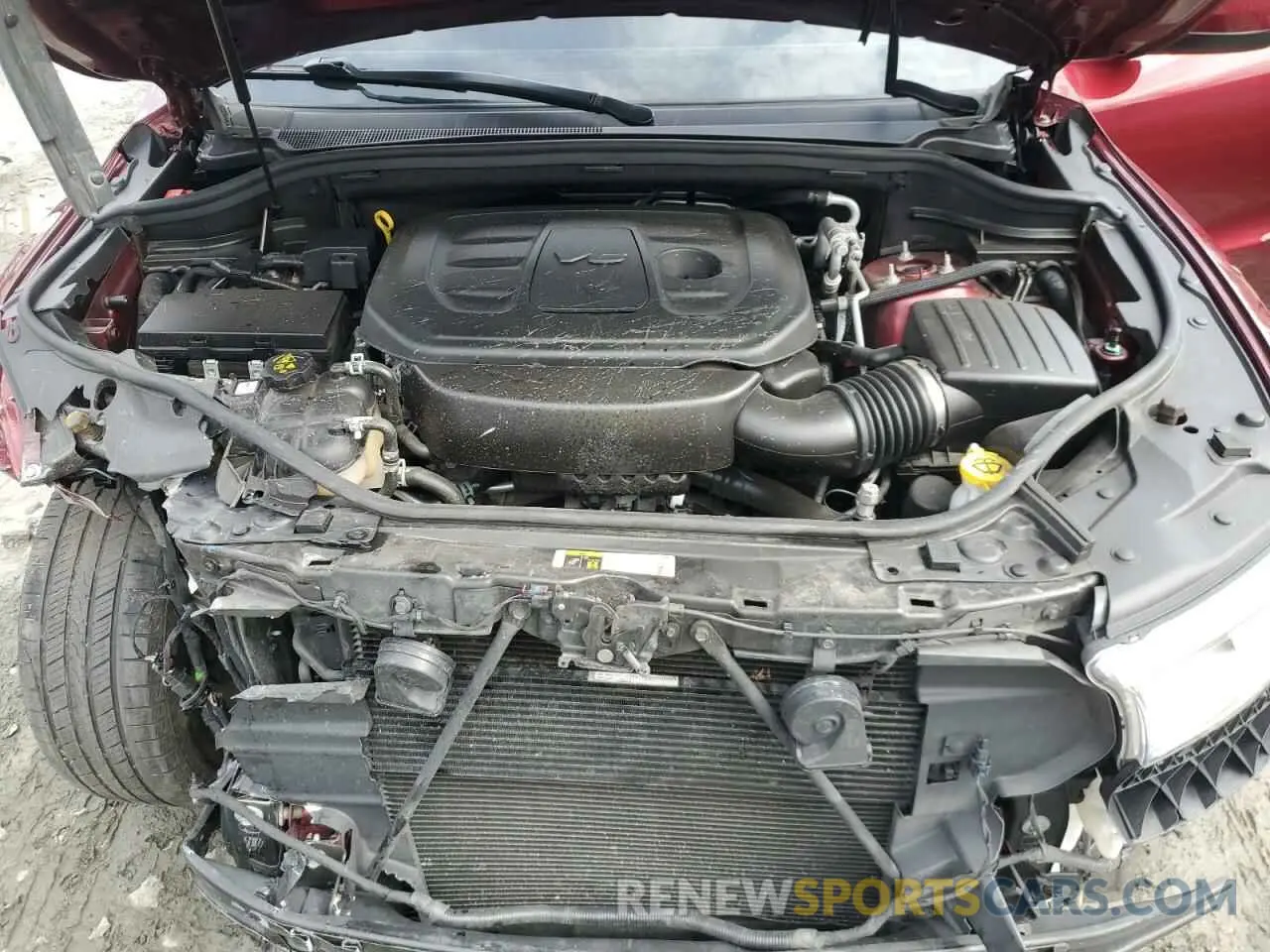 12 fotografías del automóvil dañado 1C4RDJAG9LC412997 DODGE DURANGO 2020