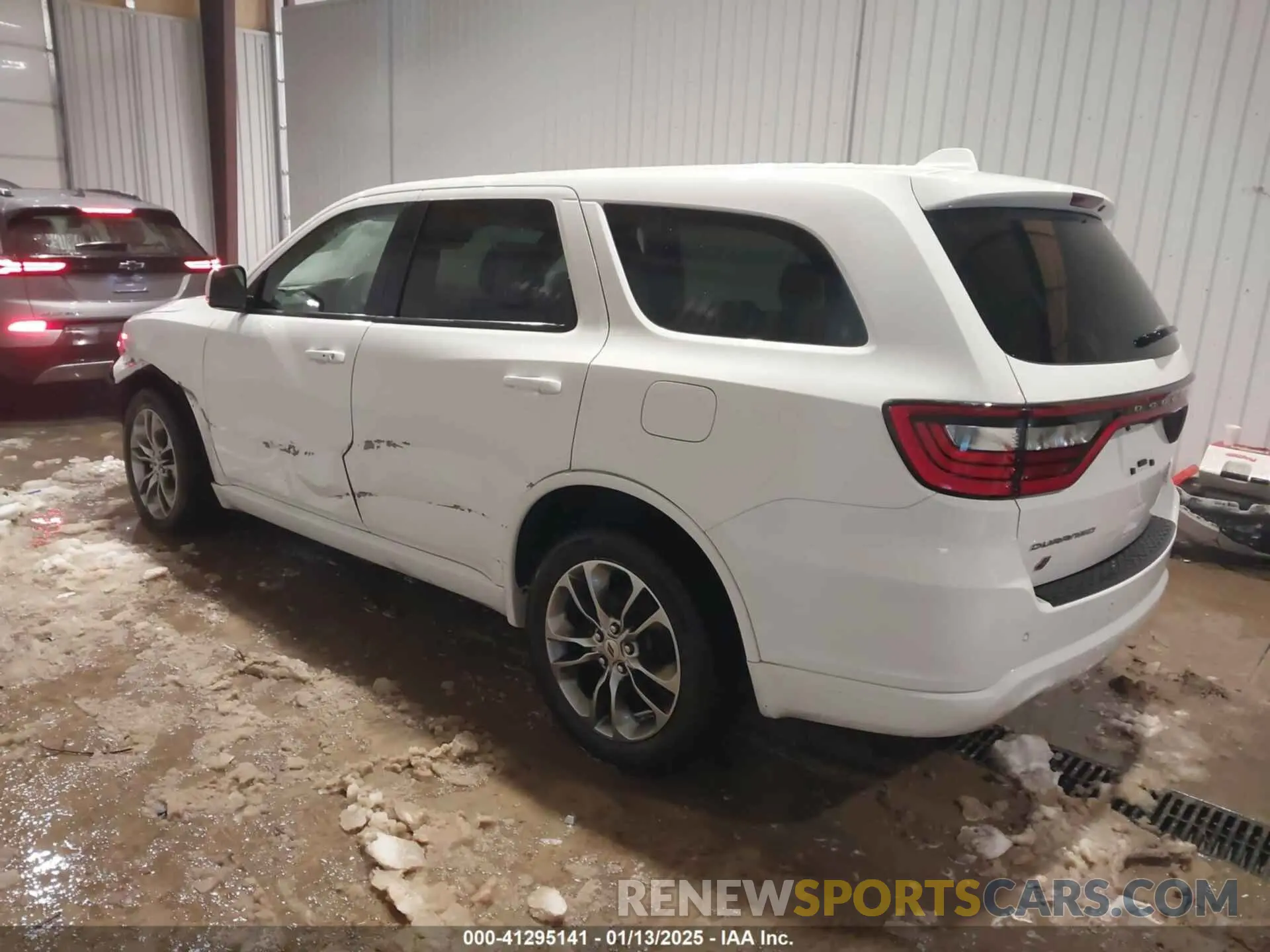 3 fotografías del automóvil dañado 1C4RDJDG0LC146331 DODGE DURANGO 2020