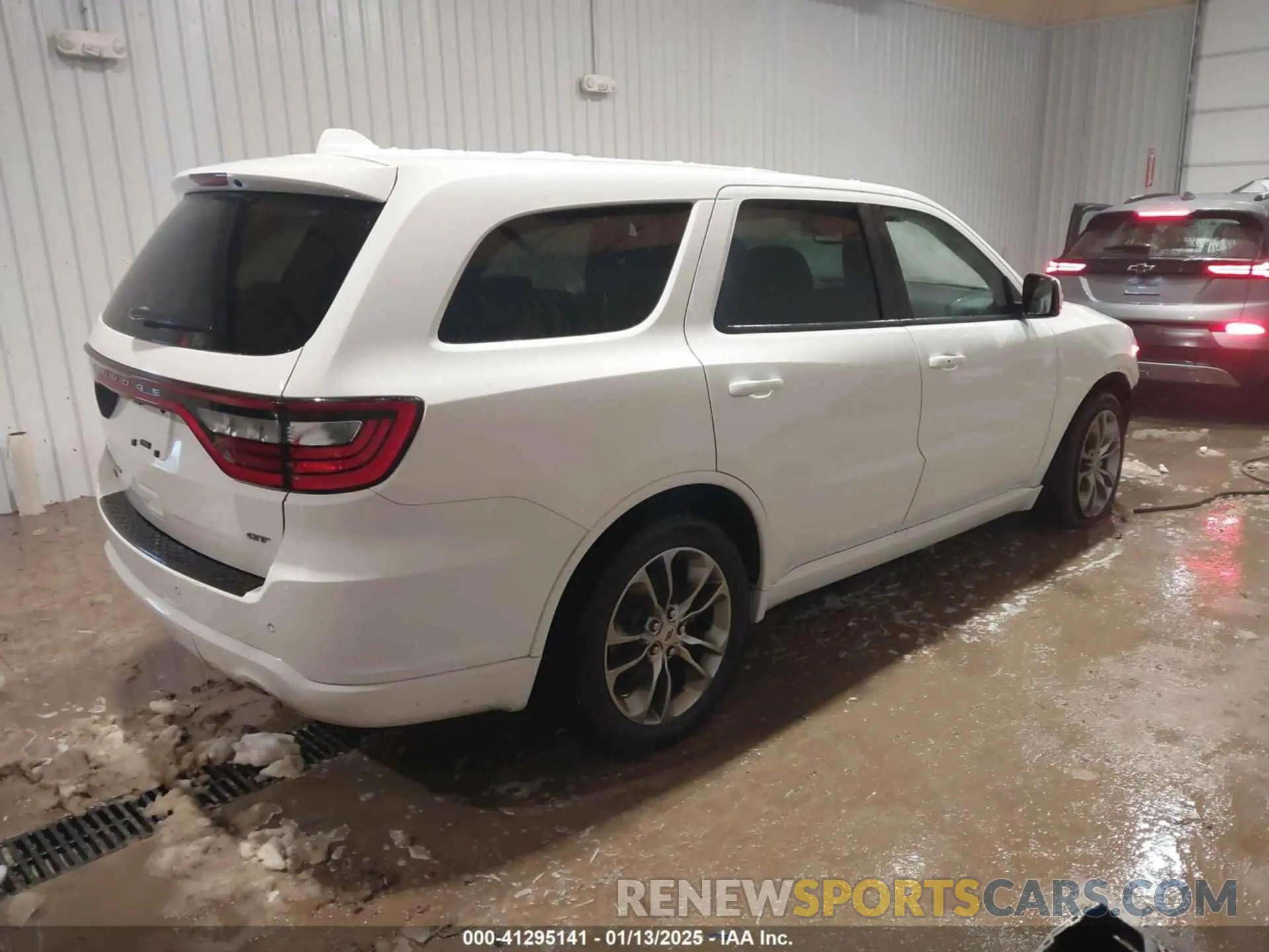 4 fotografías del automóvil dañado 1C4RDJDG0LC146331 DODGE DURANGO 2020